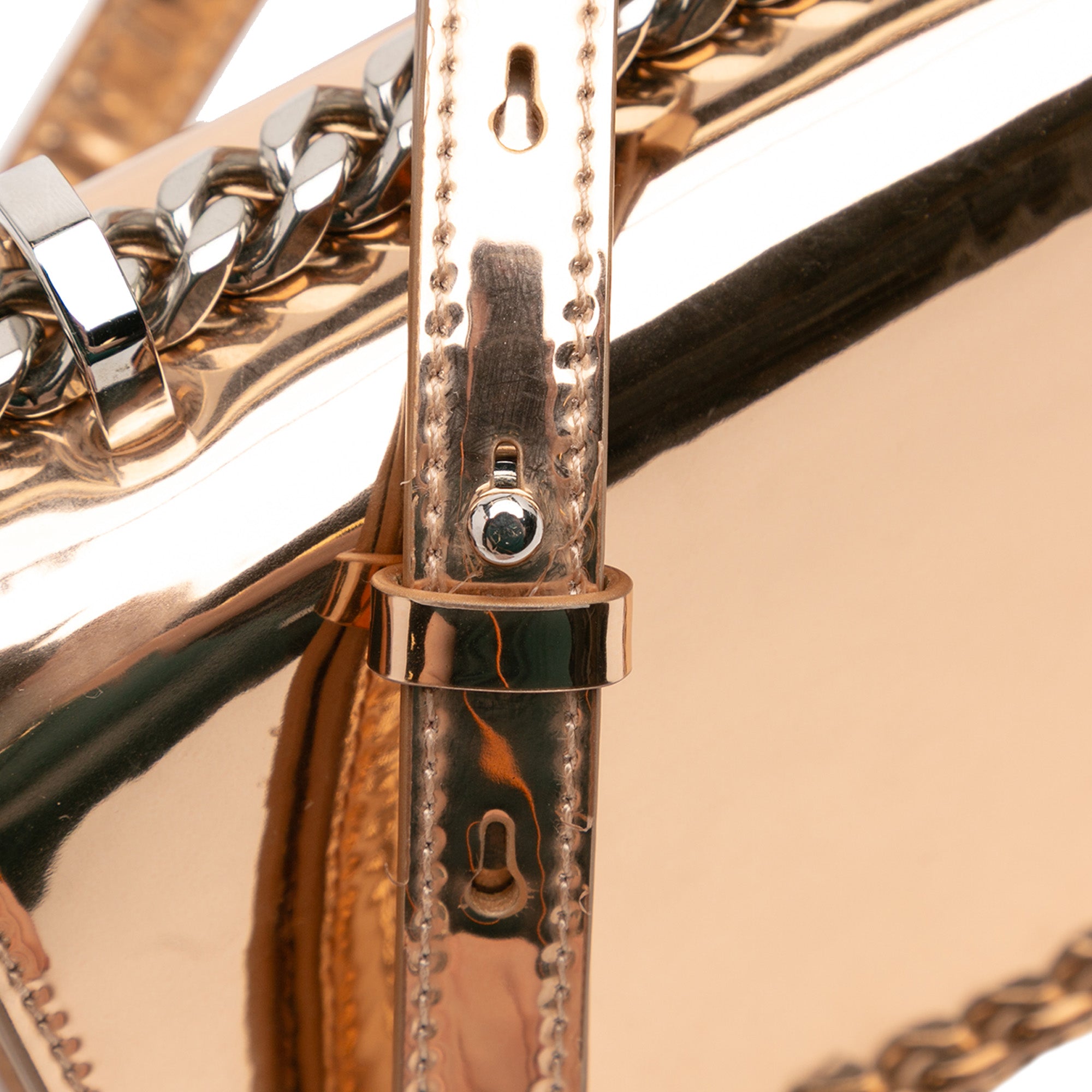 Mini Metallic Calfskin Jewelled Crossbody - Image 8