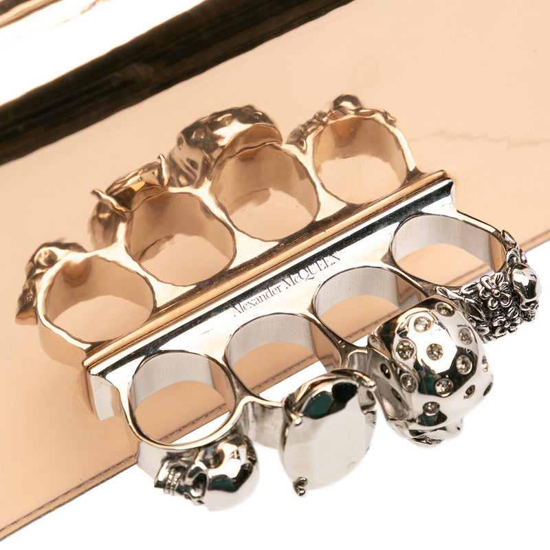 Mini Metallic Calfskin Jewelled Crossbody - Image 9
