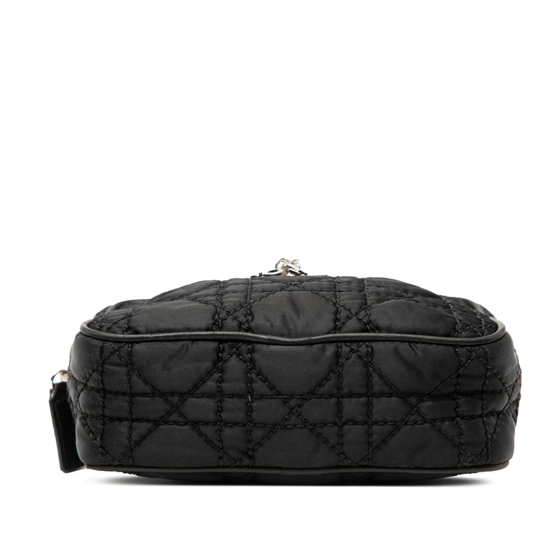 Nylon Cannage Charm Trousse Cosmetic Bag - Image 3