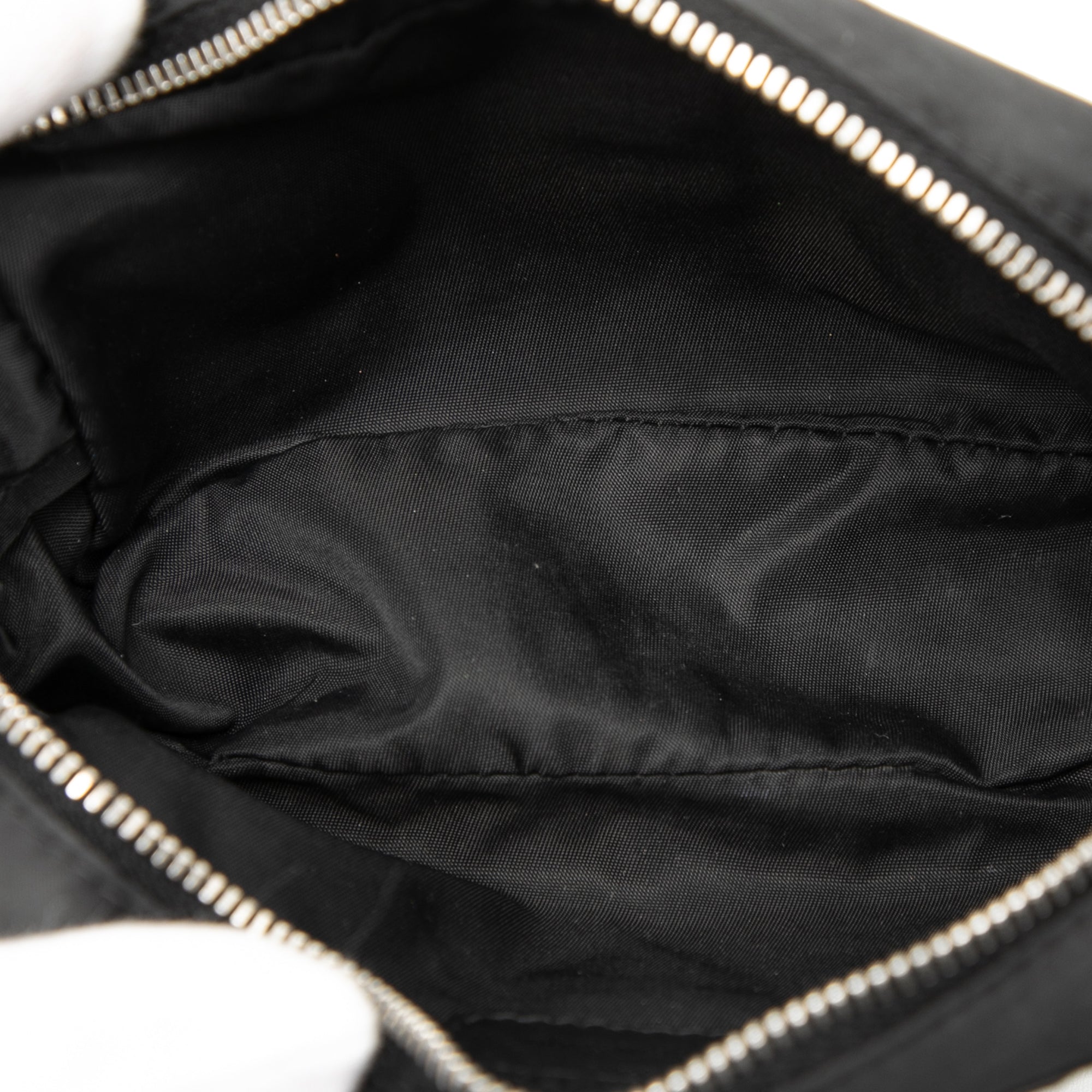 Nylon Cannage Charm Trousse Cosmetic Bag - Image 4