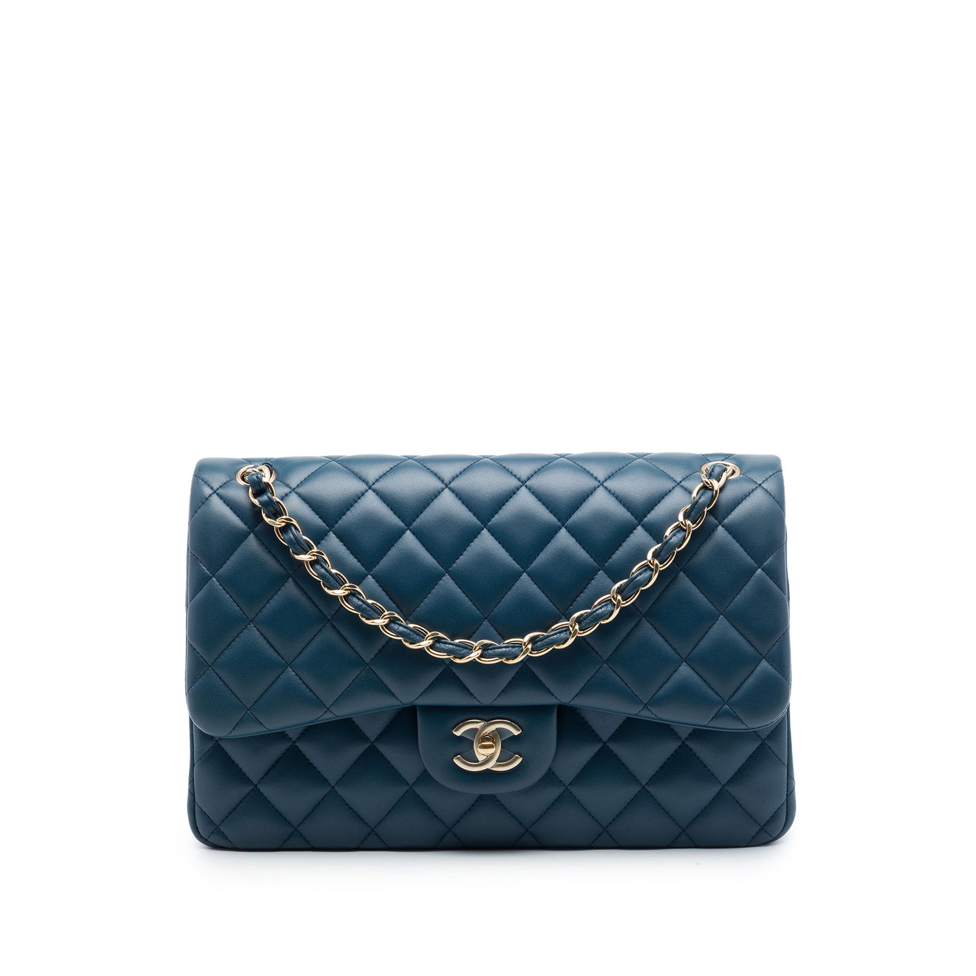 Jumbo Classic Lambskin Double Flap - Image 1
