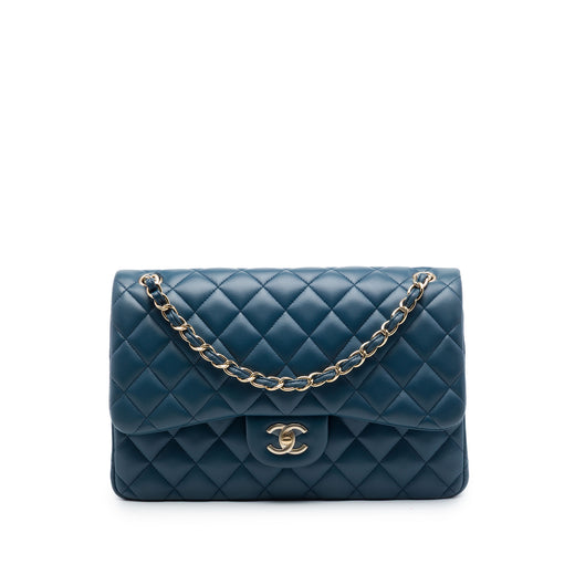 Jumbo Classic Lambskin Double Flap - Image 1
