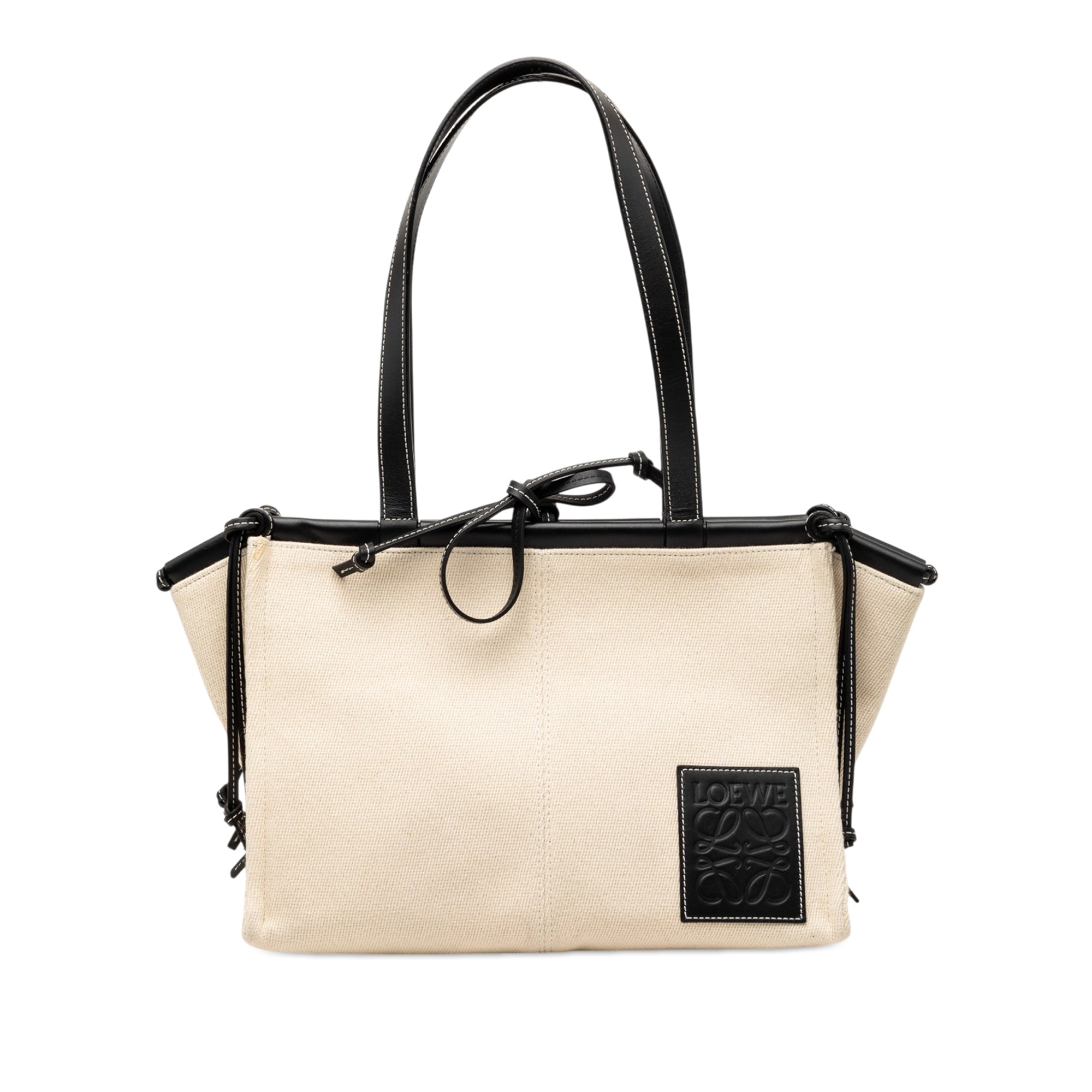 Small Canvas Cushion Tote - Image 1