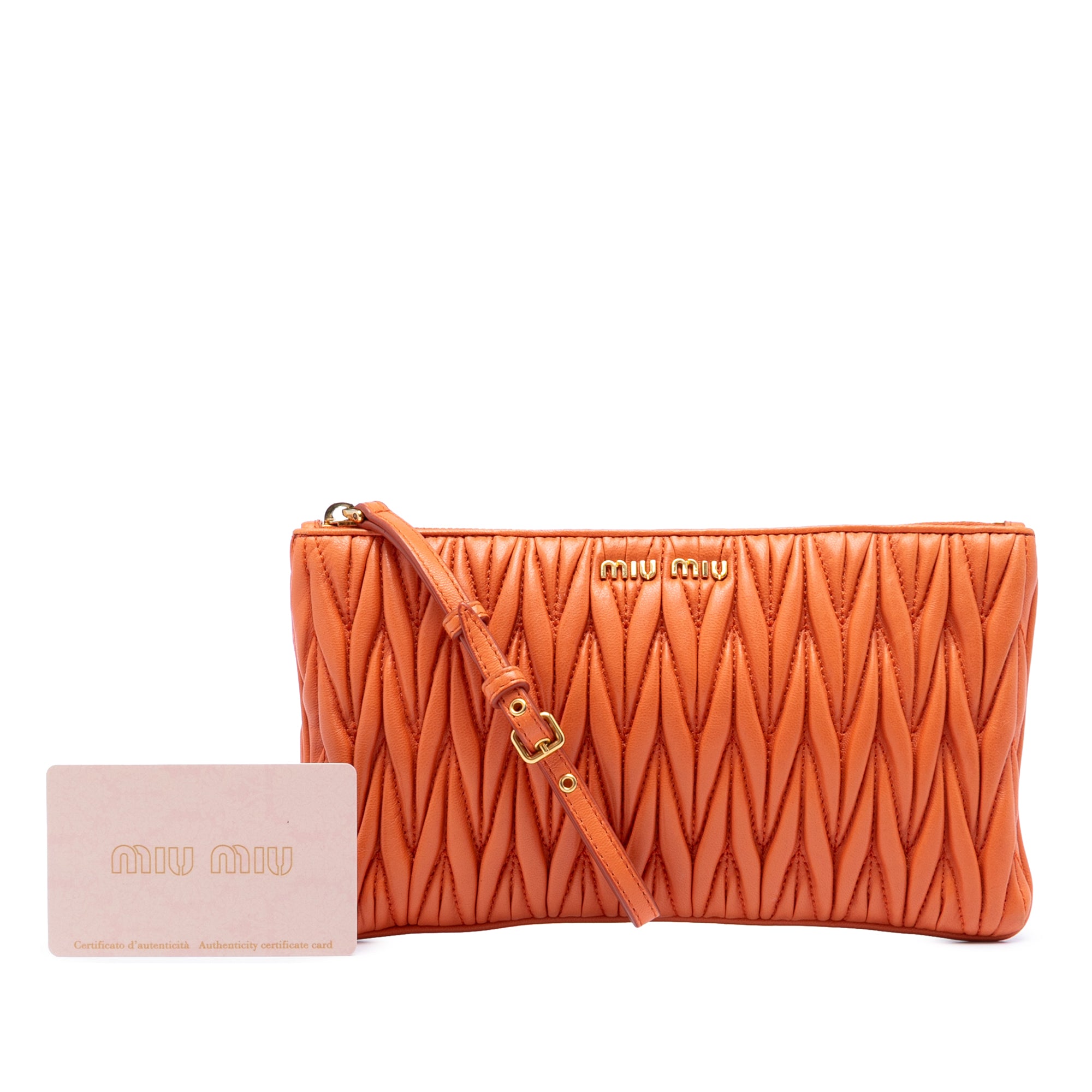 Matelasse Nappa Clutch - Image 7