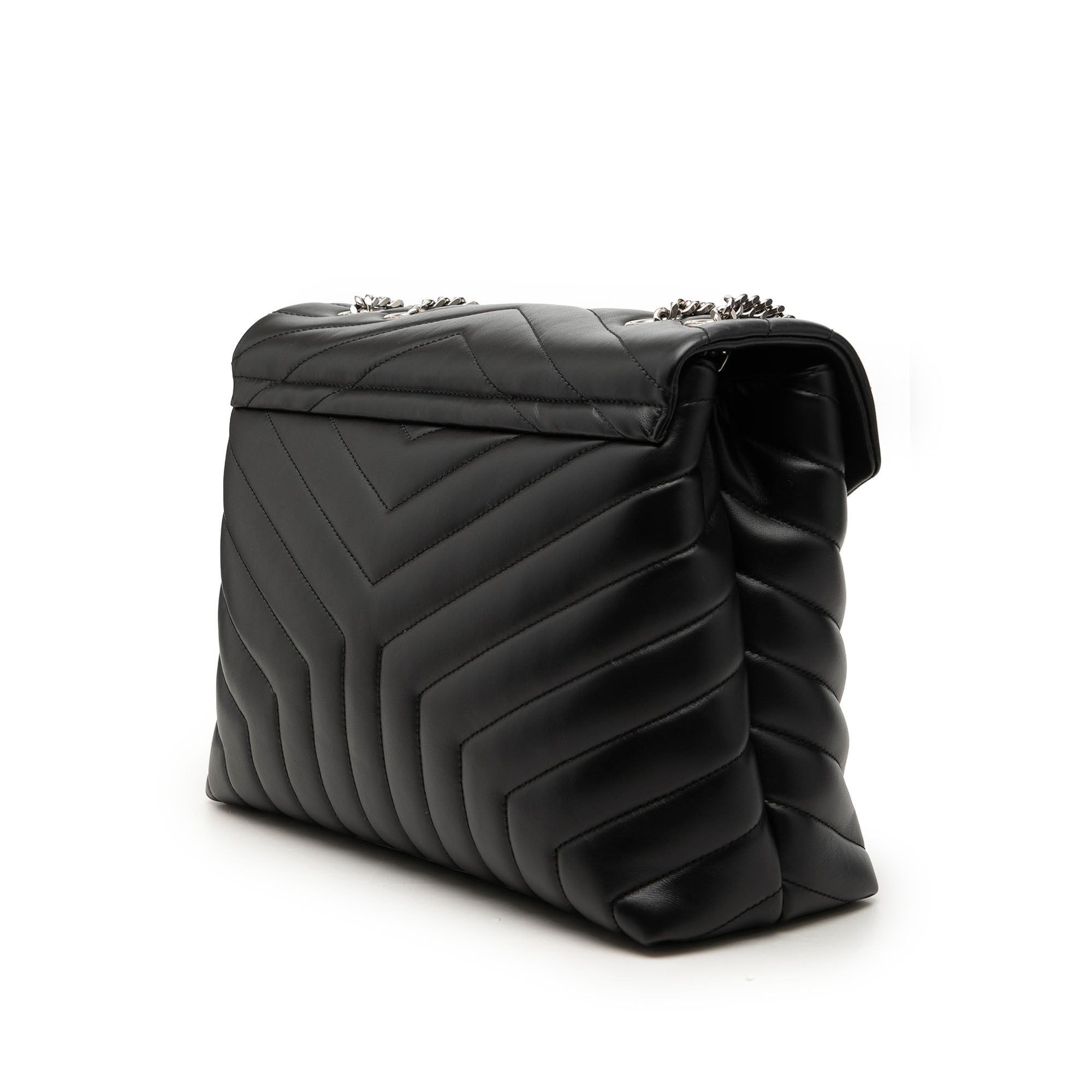 Medium Matelasse Calfskin Monogram LouLou Shoulder Bag - Image 2