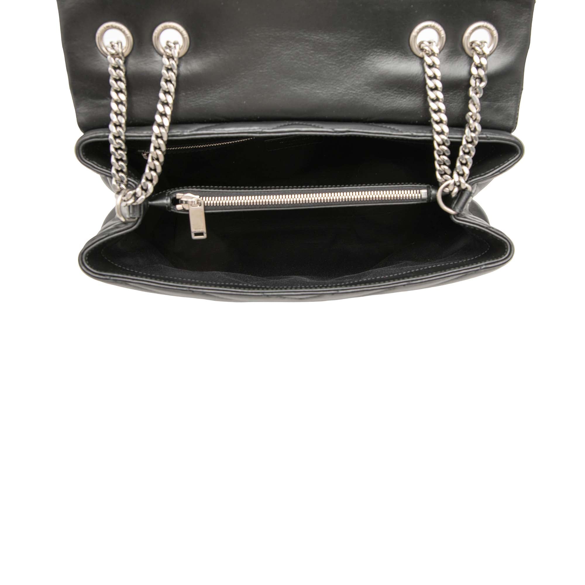 Medium Matelasse Calfskin Monogram LouLou Shoulder Bag - Image 4