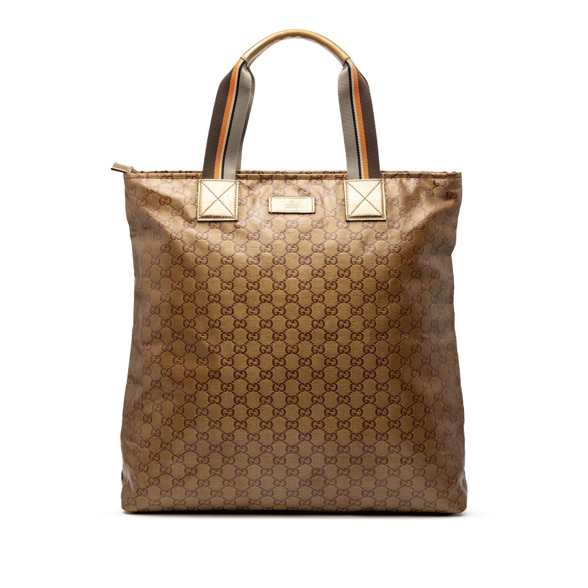 GG Crystal Vertical Web Tote - Image 1