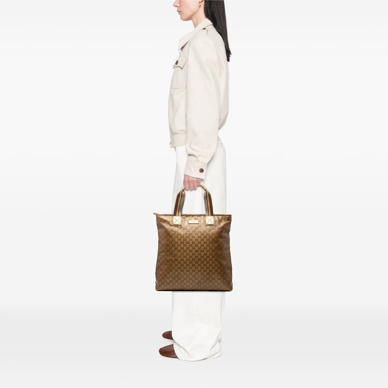 GG Crystal Vertical Web Tote - Image 7
