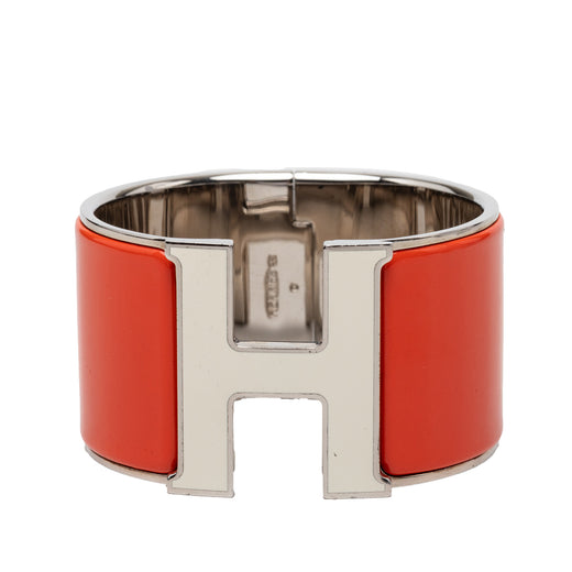 Extra Wide Enamel Clic Clac H Bracelet PM - Image 1
