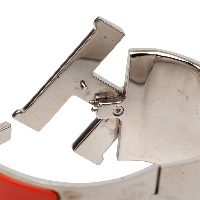Extra Wide Enamel Clic Clac H Bracelet PM - Image 5