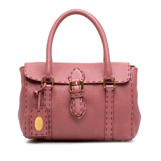 Mini Leather Selleria Linda Handbag - Image 1