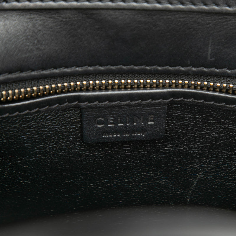 Nano Tricolor Leather Luggage Tote - Image 5