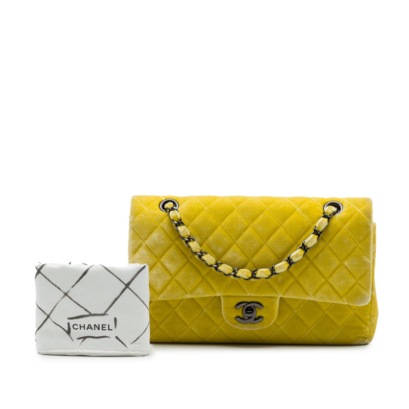 Medium Classic Velvet Double Flap - Image 7