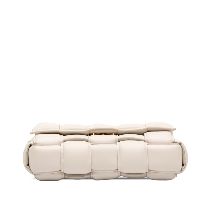 Nappa Intrecciato Padded Chain Cassette Satchel - Image 3