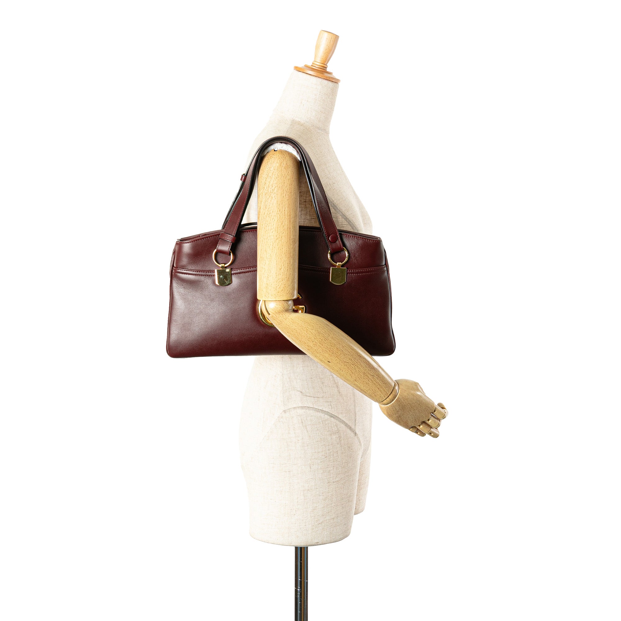 Large Leather Arli Shoulder Bag - Image 13