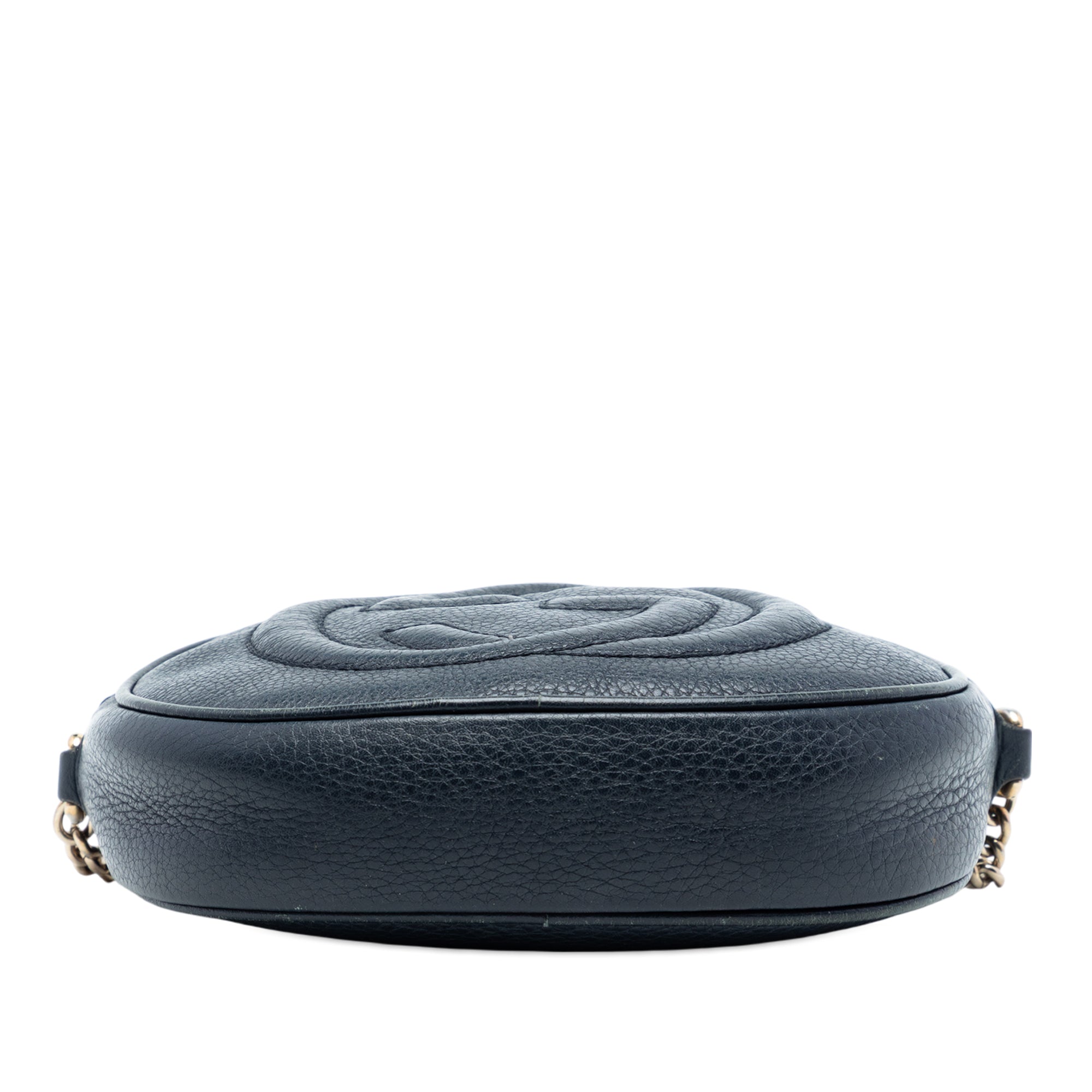 Mini Pebbled Calfskin Soho Chain Crossbody - Image 3