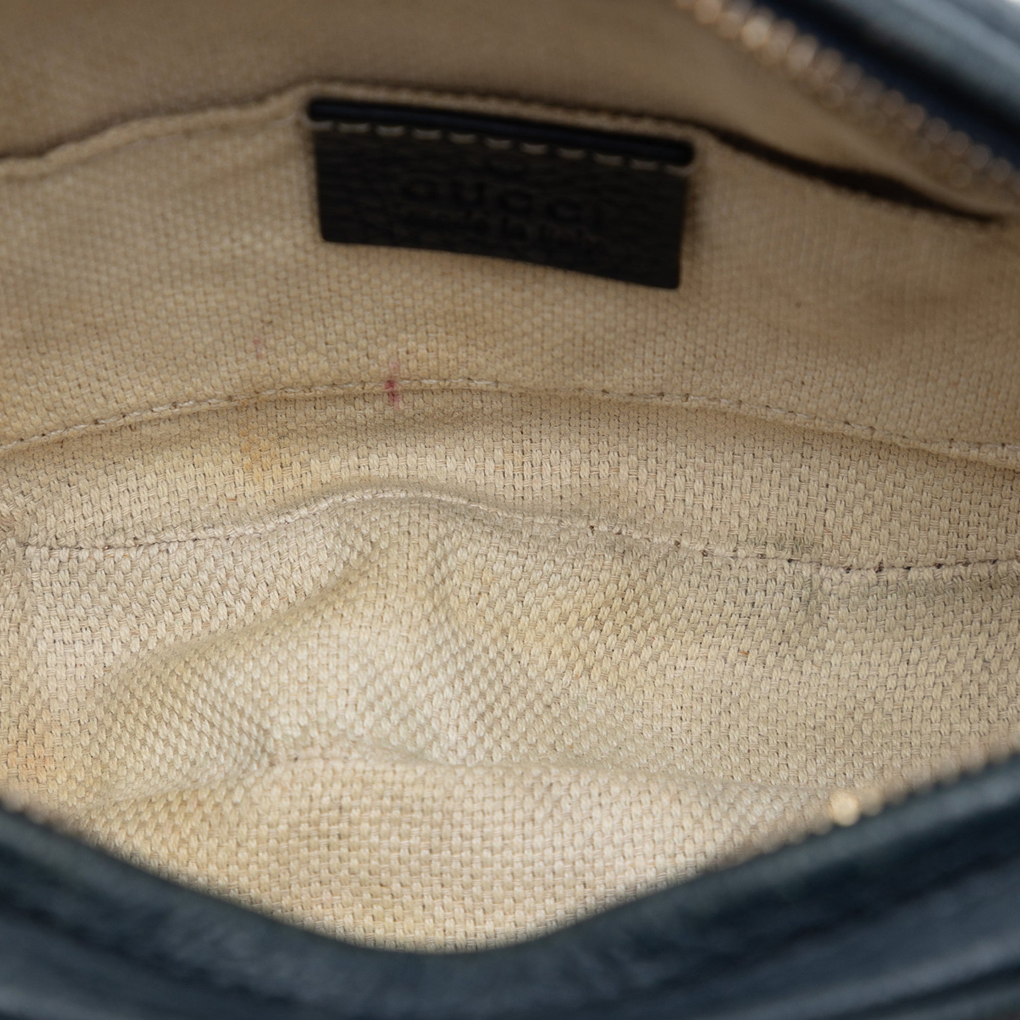 Mini Pebbled Calfskin Soho Chain Crossbody - Image 4