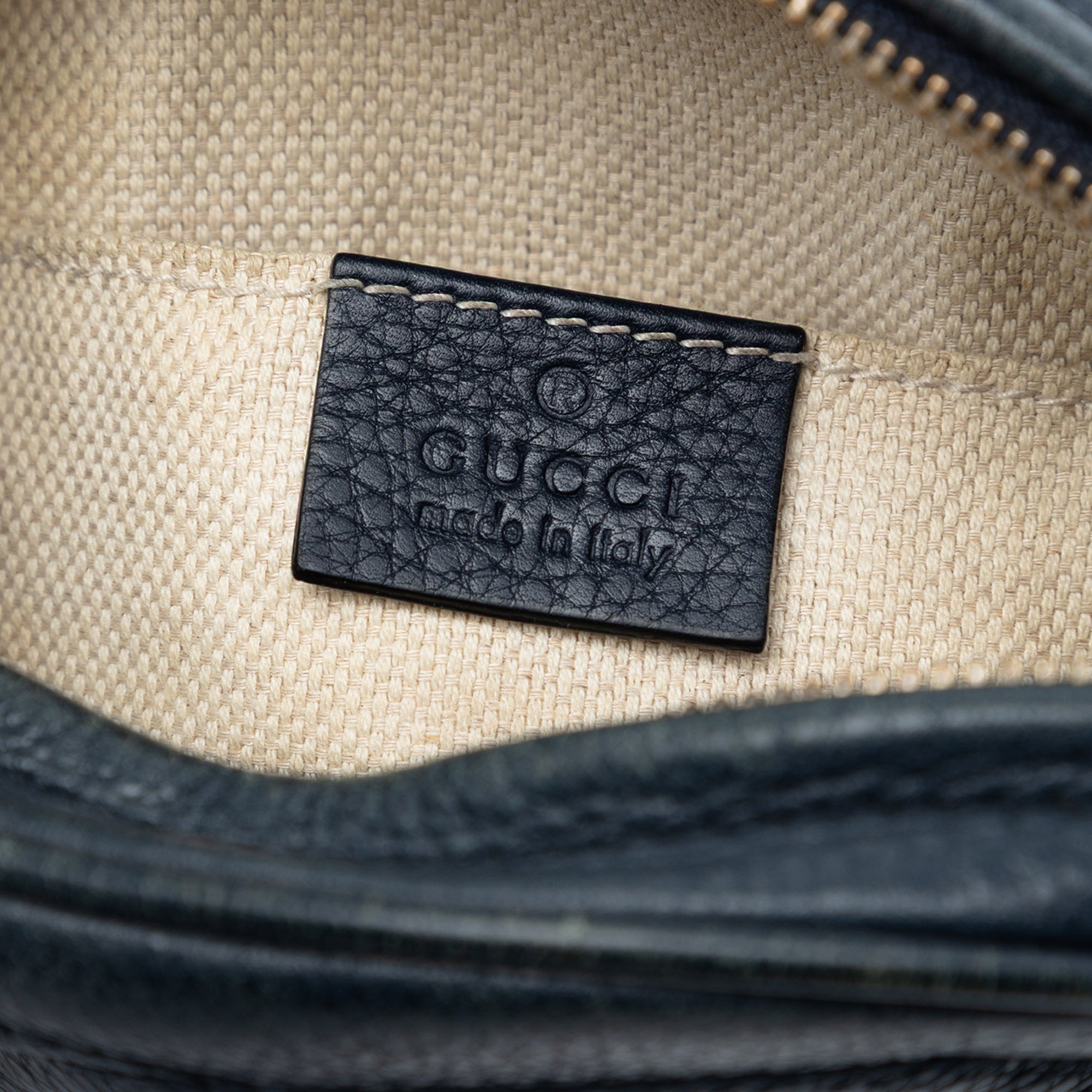 Mini Pebbled Calfskin Soho Chain Crossbody - Image 5