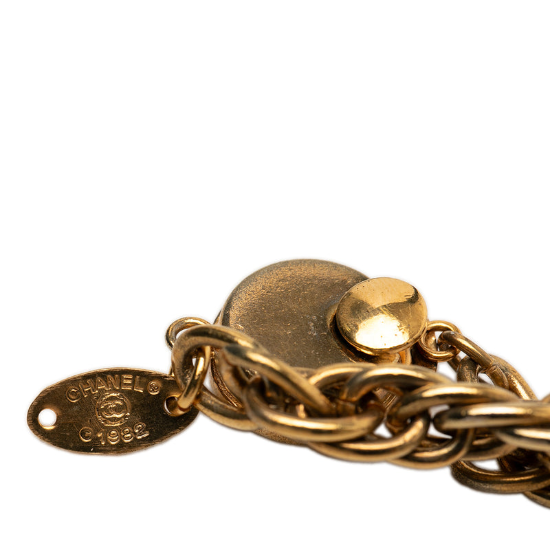 CC Gold Plated Centaur Medallion Pendant Necklace - Image 6