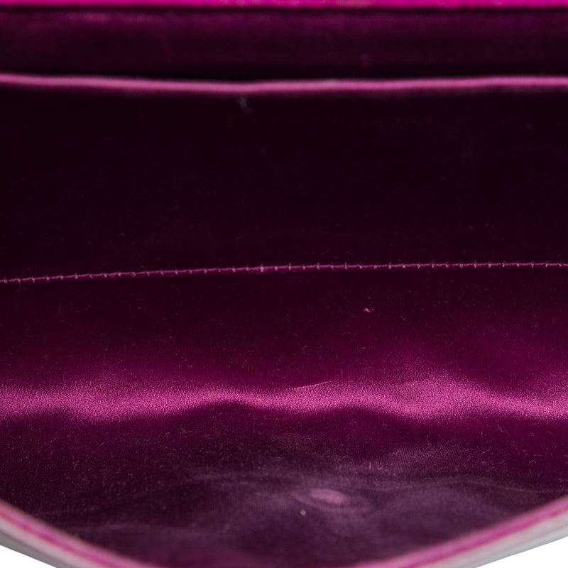 Large Patent Belle De Jour Clutch - Image 4