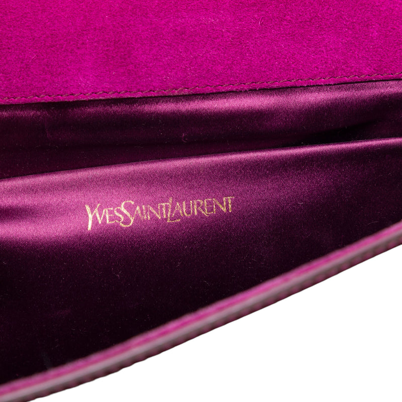 Large Patent Belle De Jour Clutch - Image 5