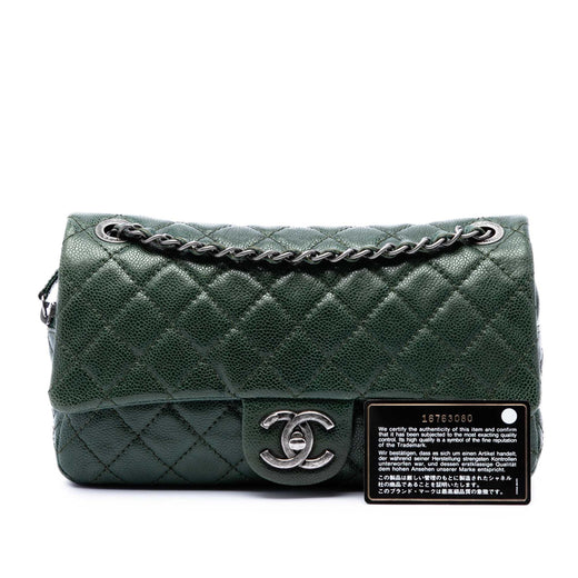 Medium Quilted Caviar Easy Flap - Image 1