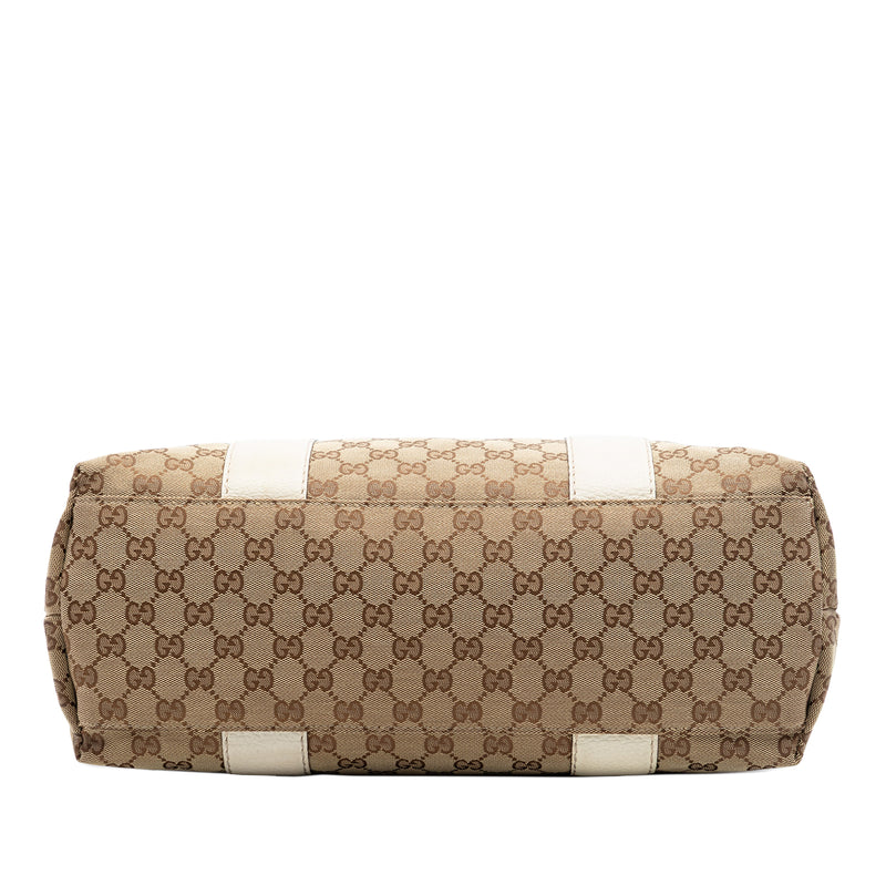 Medium GG Canvas Bamboo Libeccio Tote - Image 3