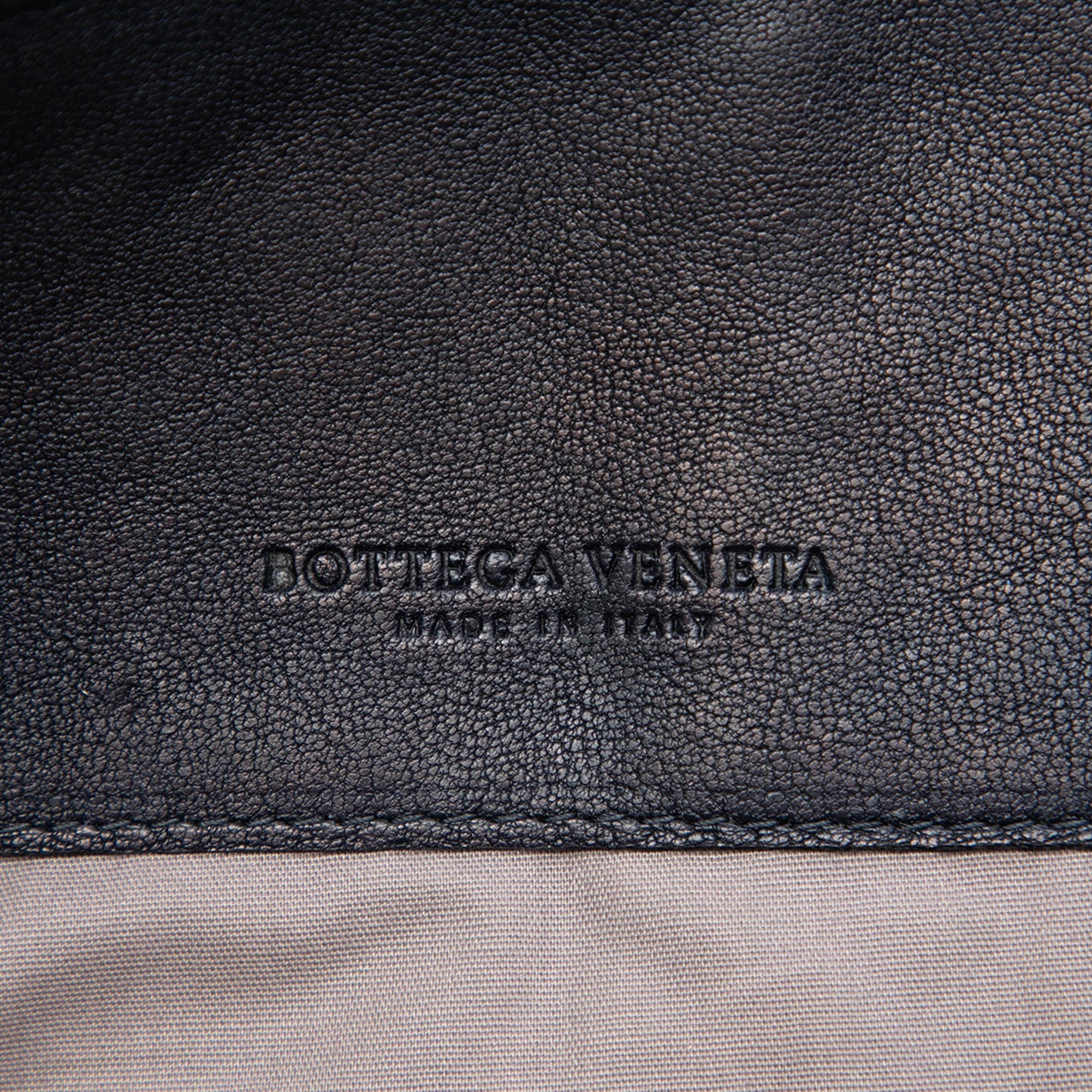 Tricolor Nappa Intrecciato Clutch - Image 5