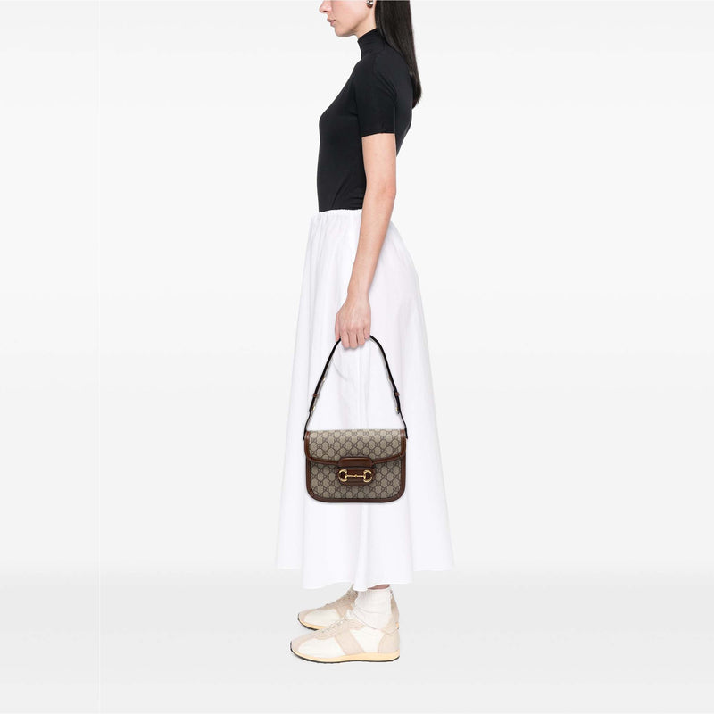 Medium GG Supreme Horsebit 1955 Shoulder Bag - Image 6