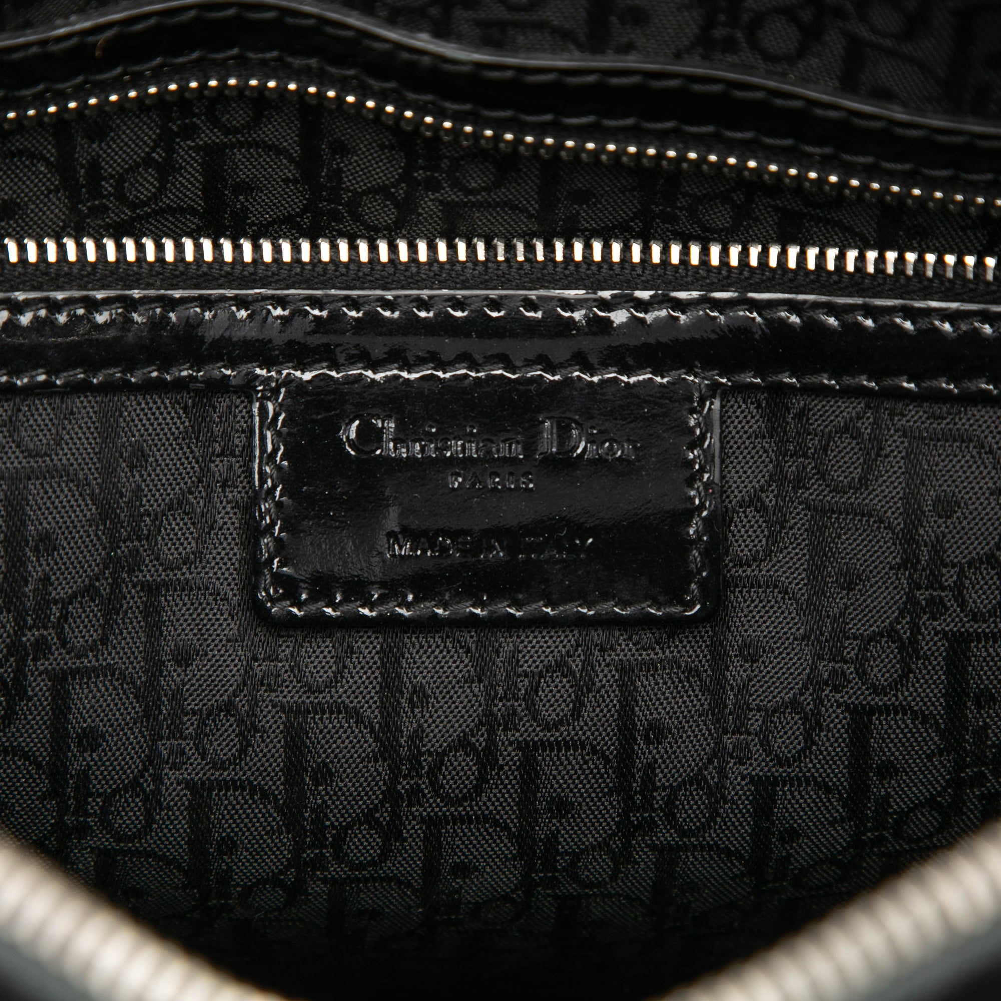 Large Patent Cannage Lady Dior - Image 5