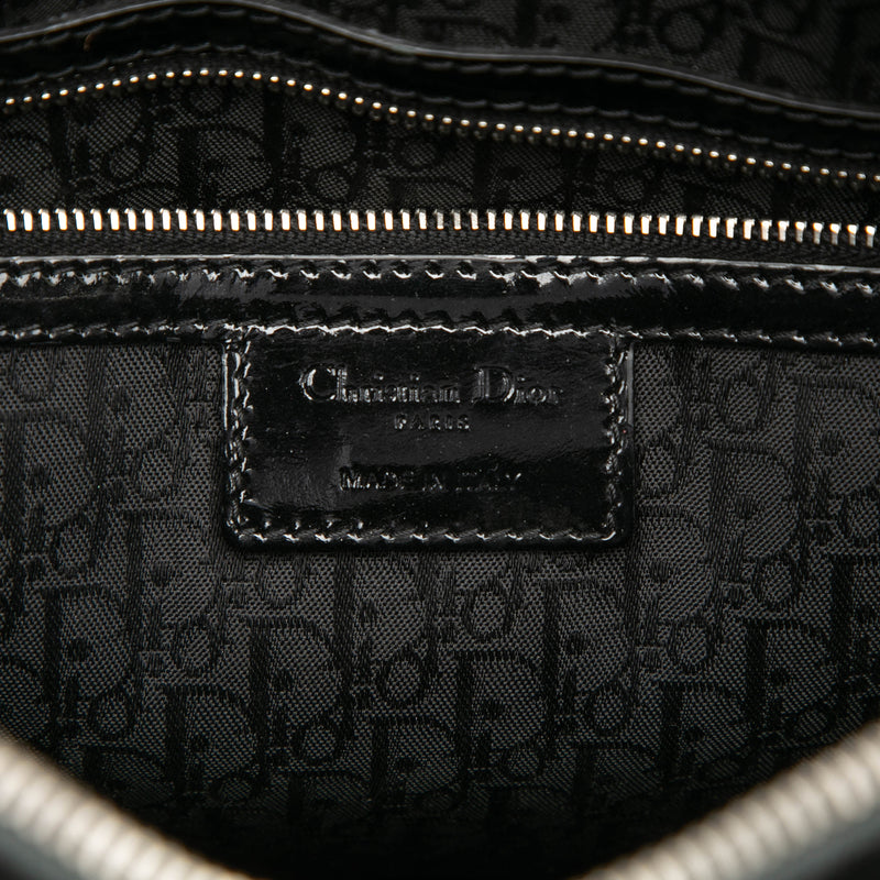 Large Patent Cannage Lady Dior - Image 5