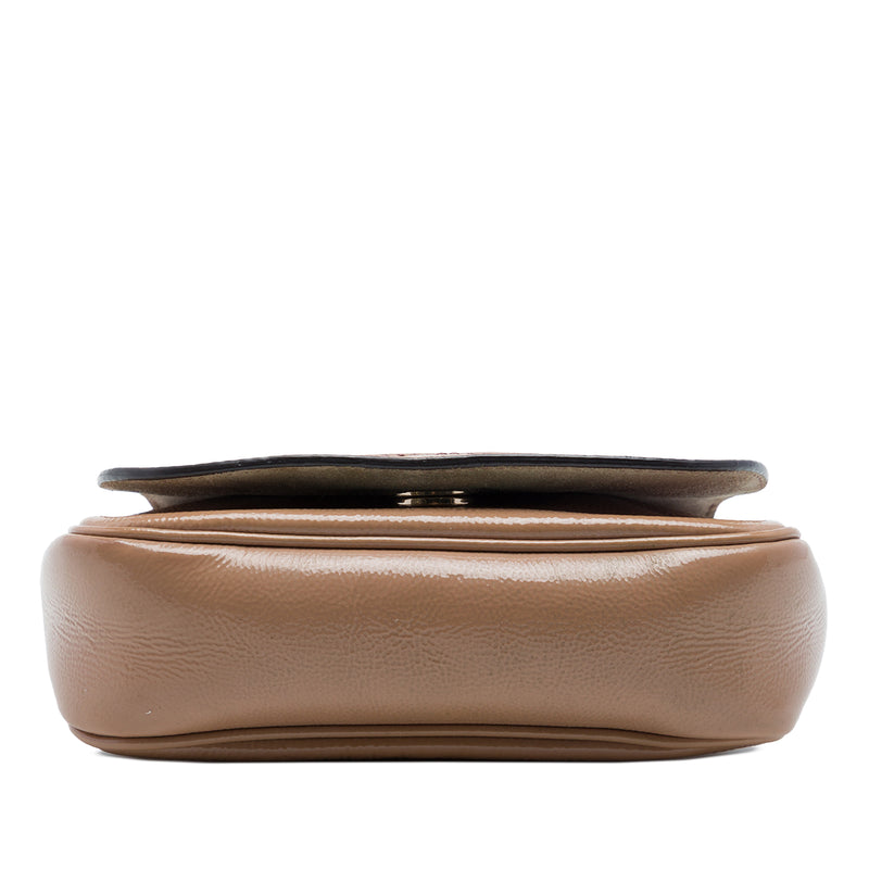 Small Patent Soho Chain Flap Crossbody - Image 3