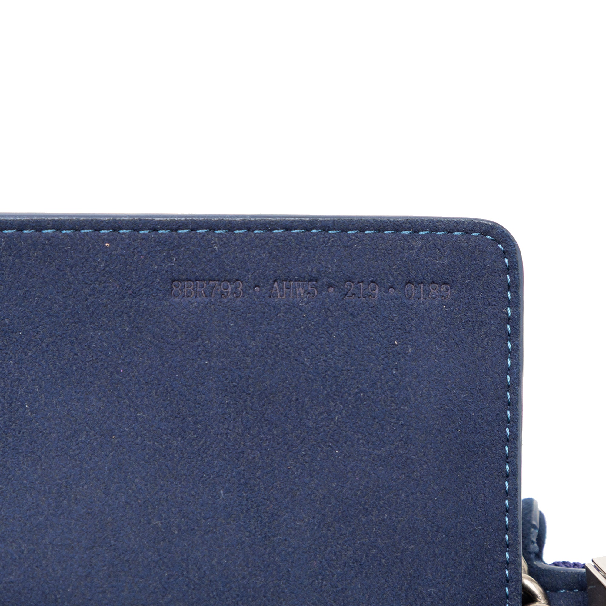 Zucca Embossed Technical Fabric Chain Midi Baguette - Image 6