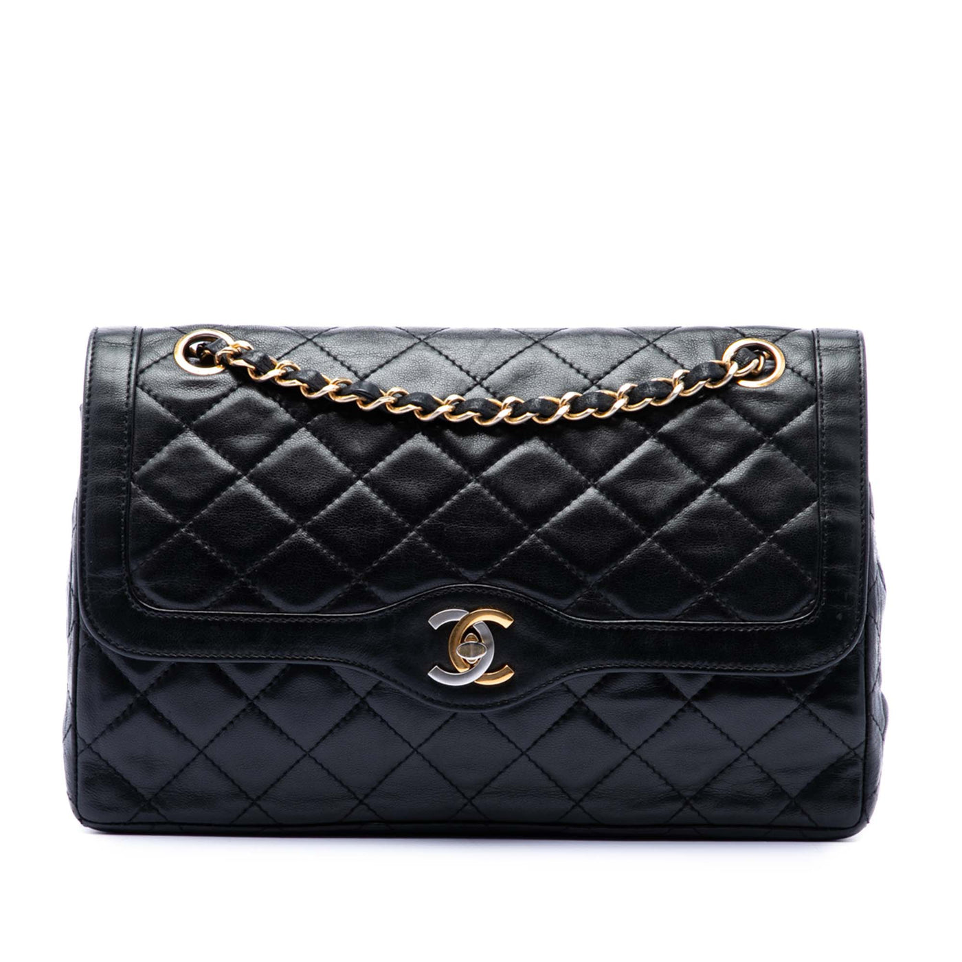 Limited Edition Paris Quilted Lambskin Double Flap - Image 1