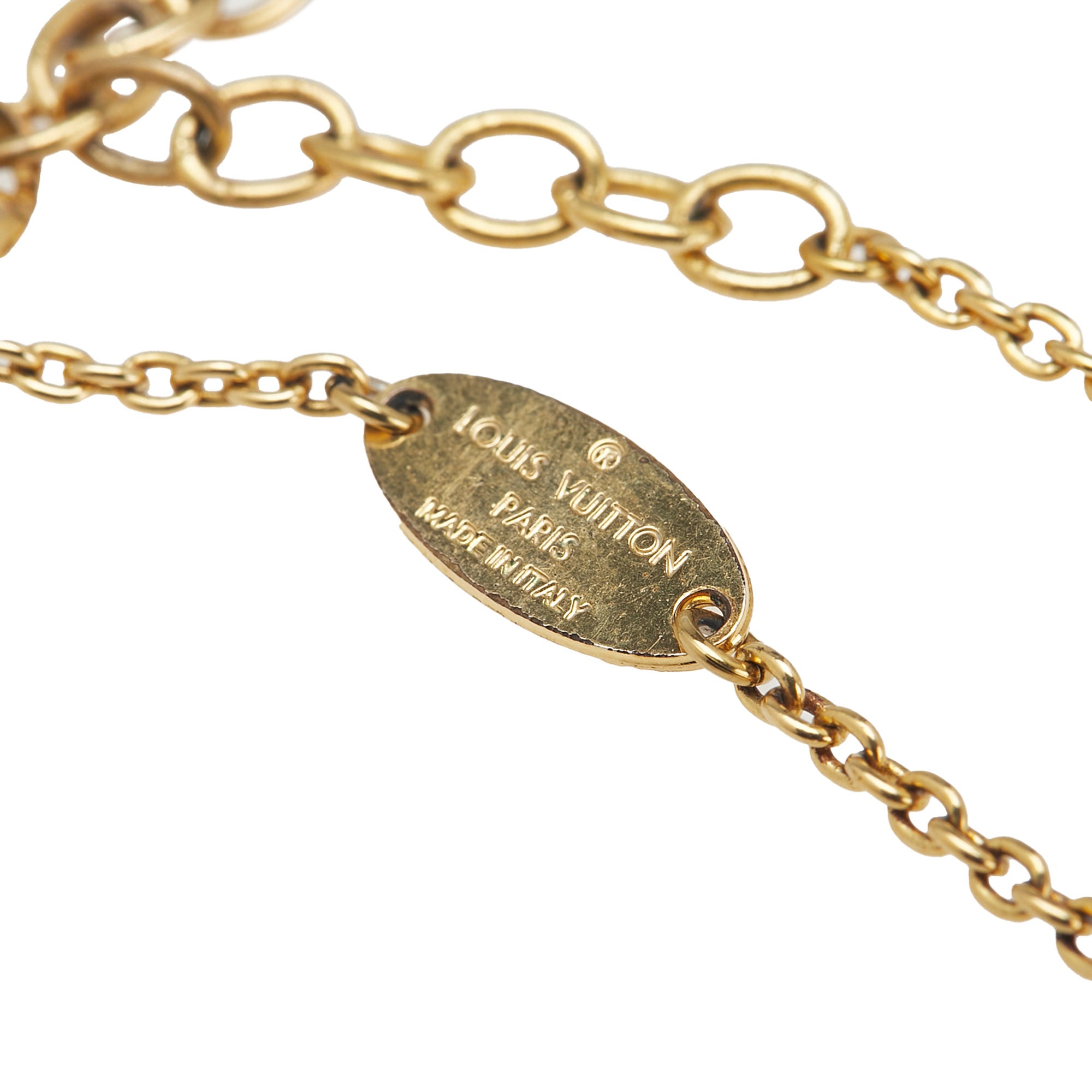 Gold Plated Essential V Necklace - Image 3