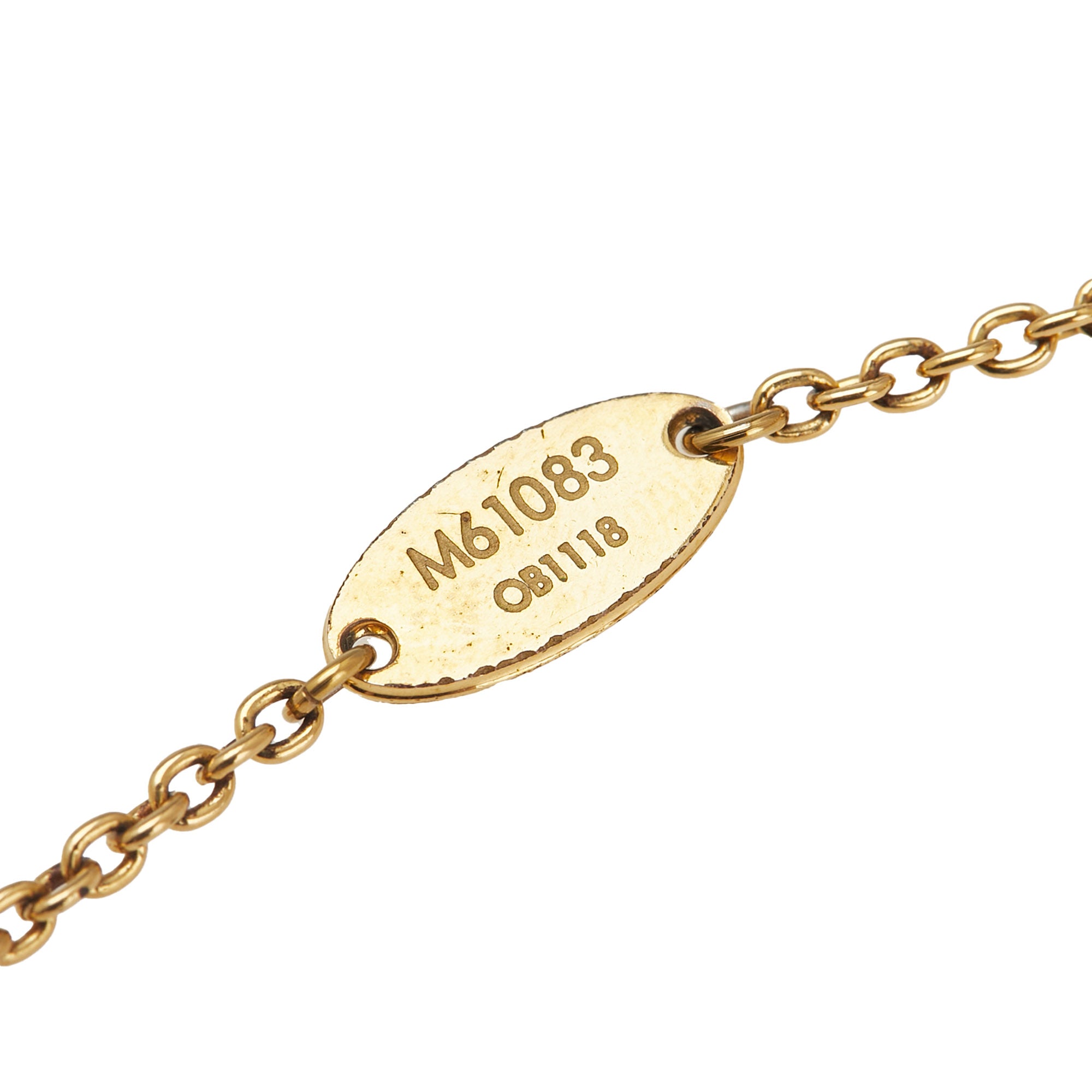 Gold Plated Essential V Necklace - Image 4