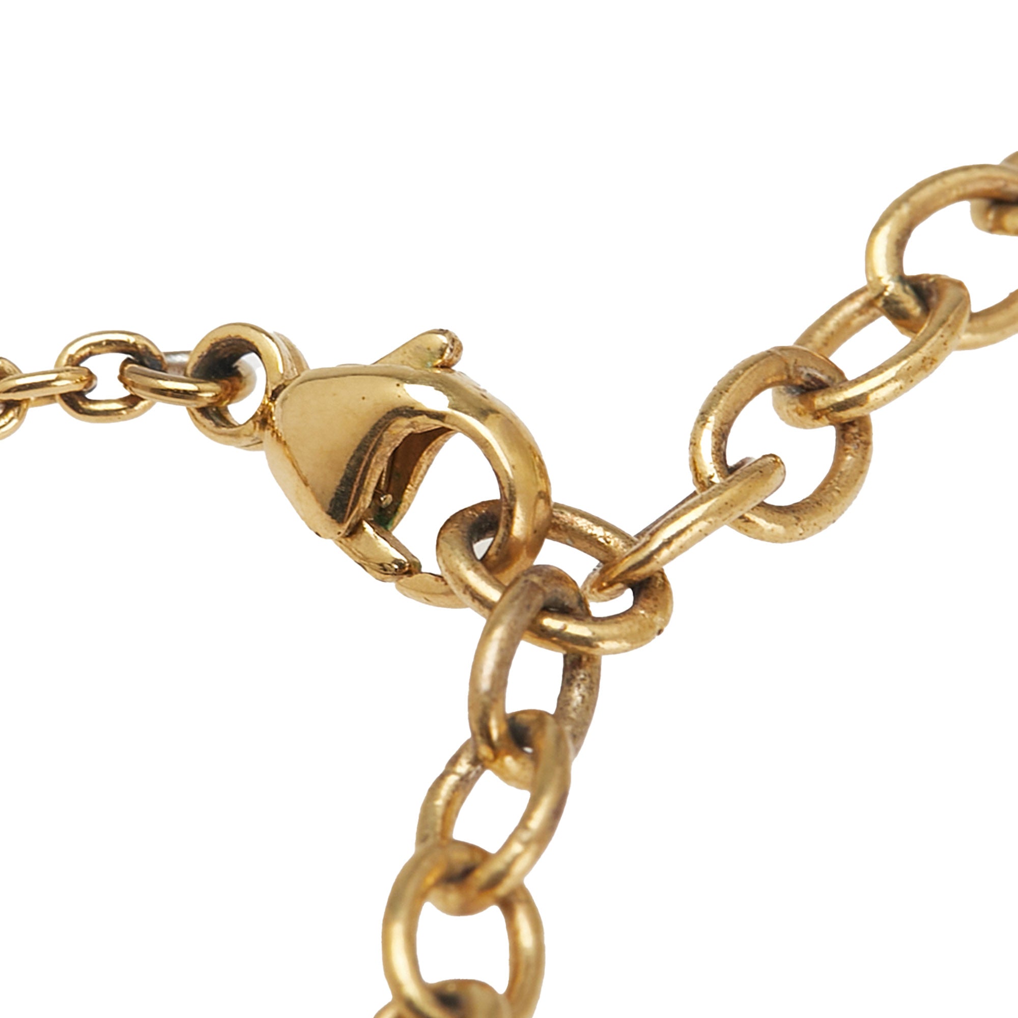Gold Plated Essential V Necklace - Image 5