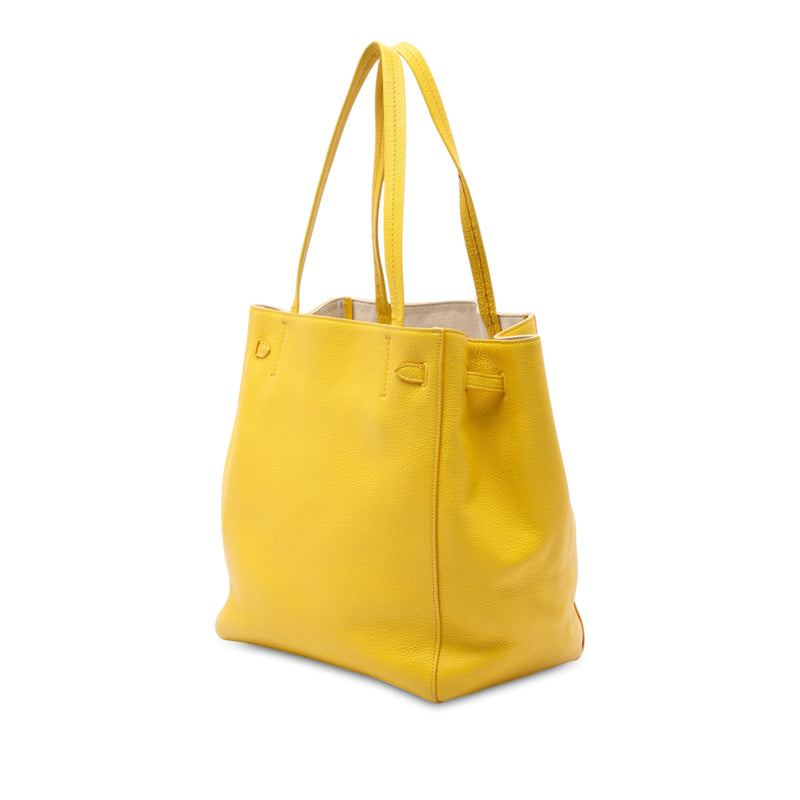 Small Grained Calfskin Phantom Cabas Tote - Image 2