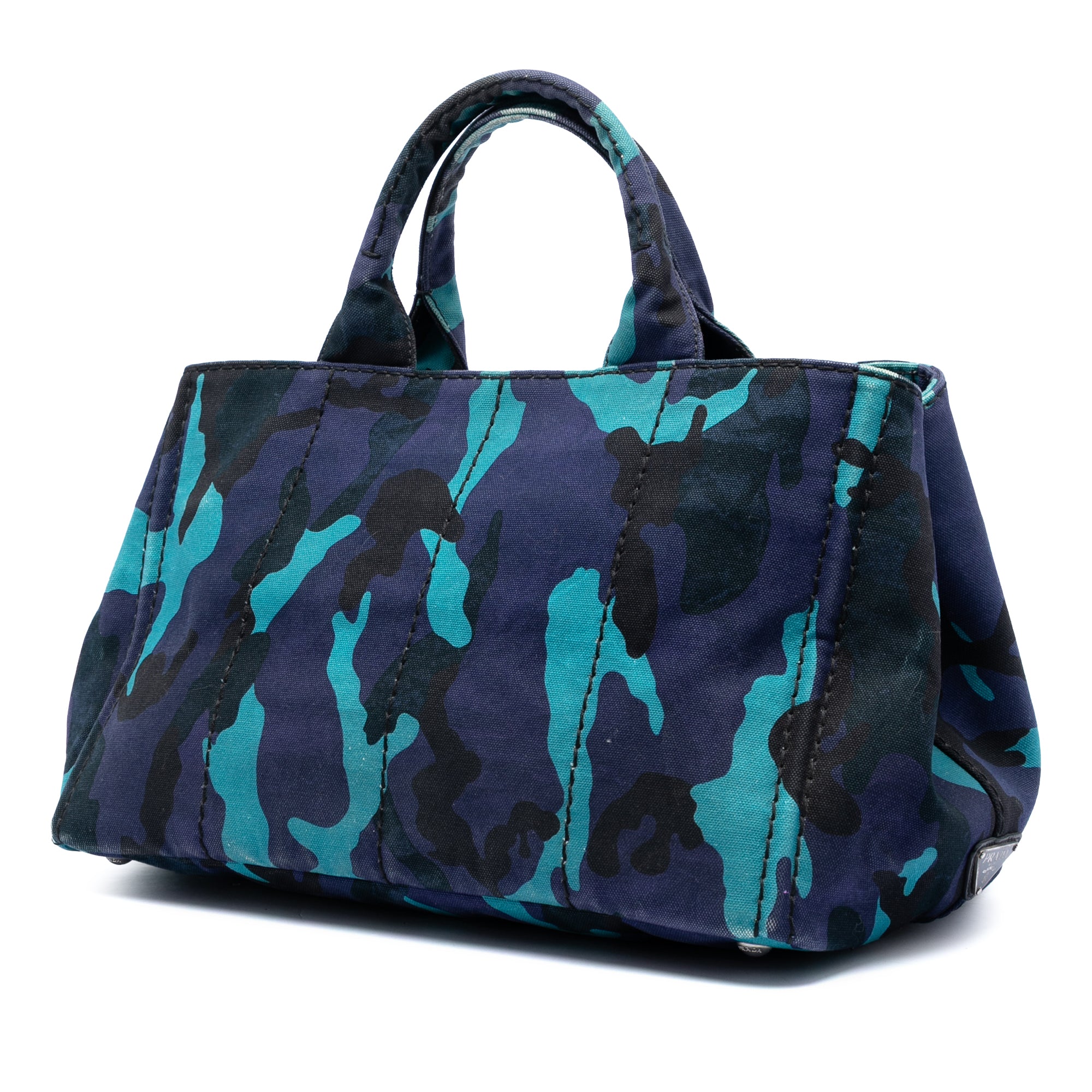 Canvas Canapa Logo Camouflage Satchel - Image 2