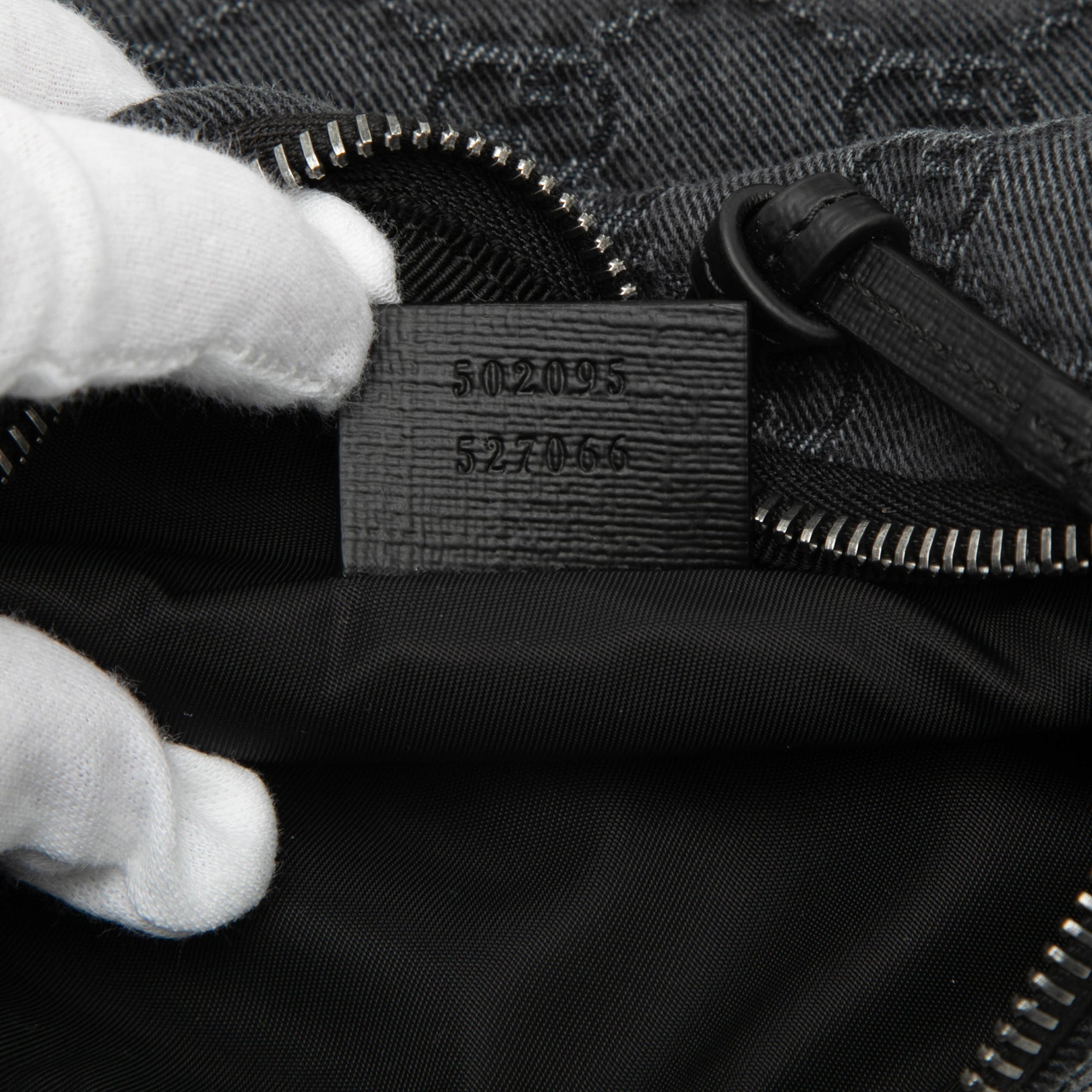 Kids GG Denim Belt Bag - Image 6