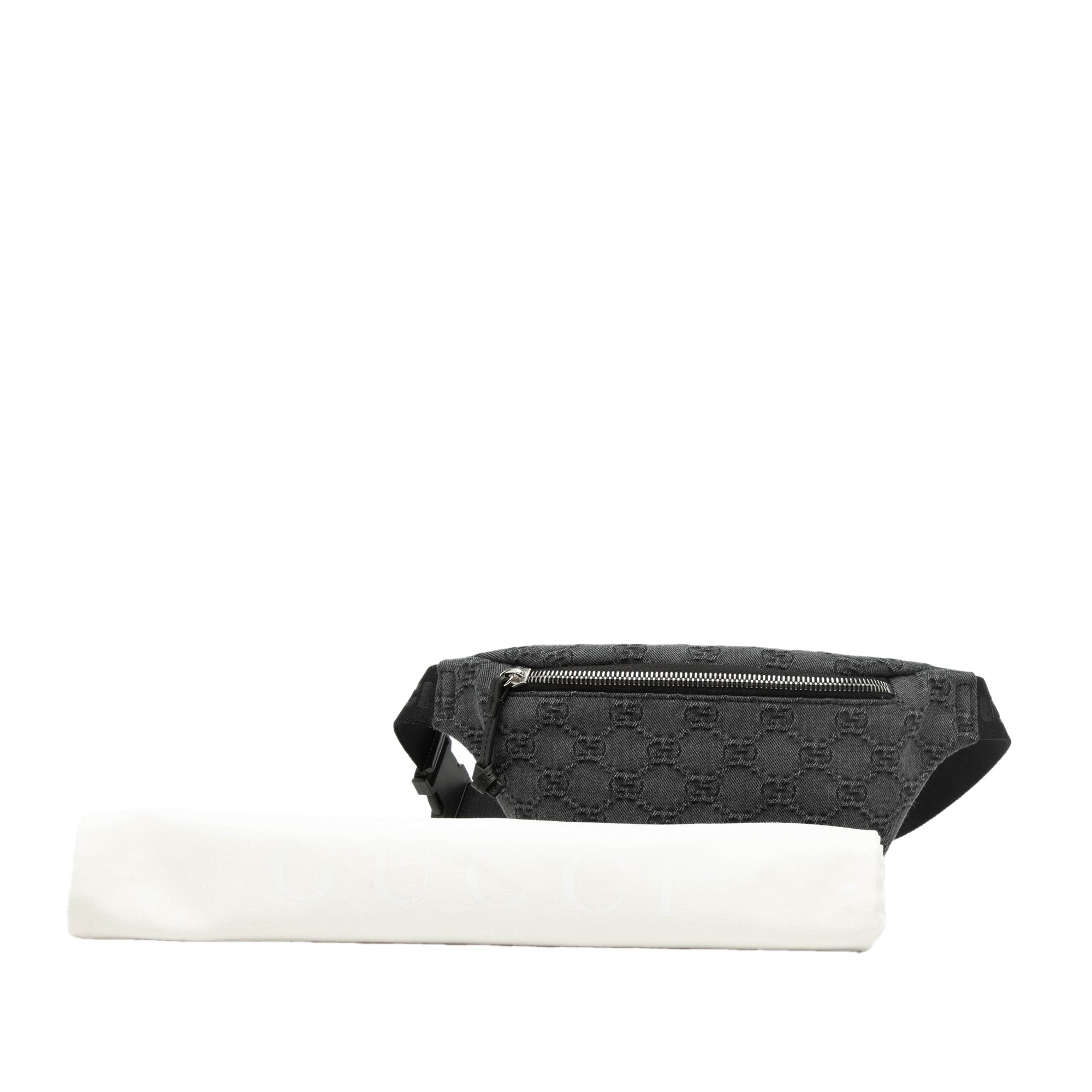 Kids GG Denim Belt Bag - Image 8