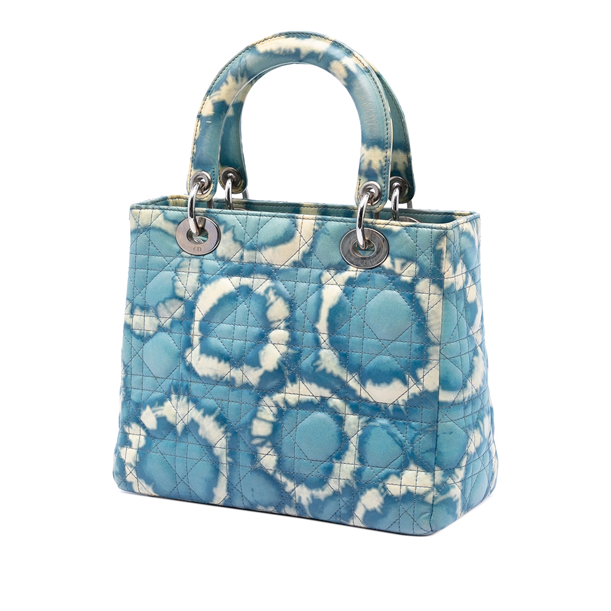 Medium Calfskin Tie Dye Print Lady Dior - Image 2