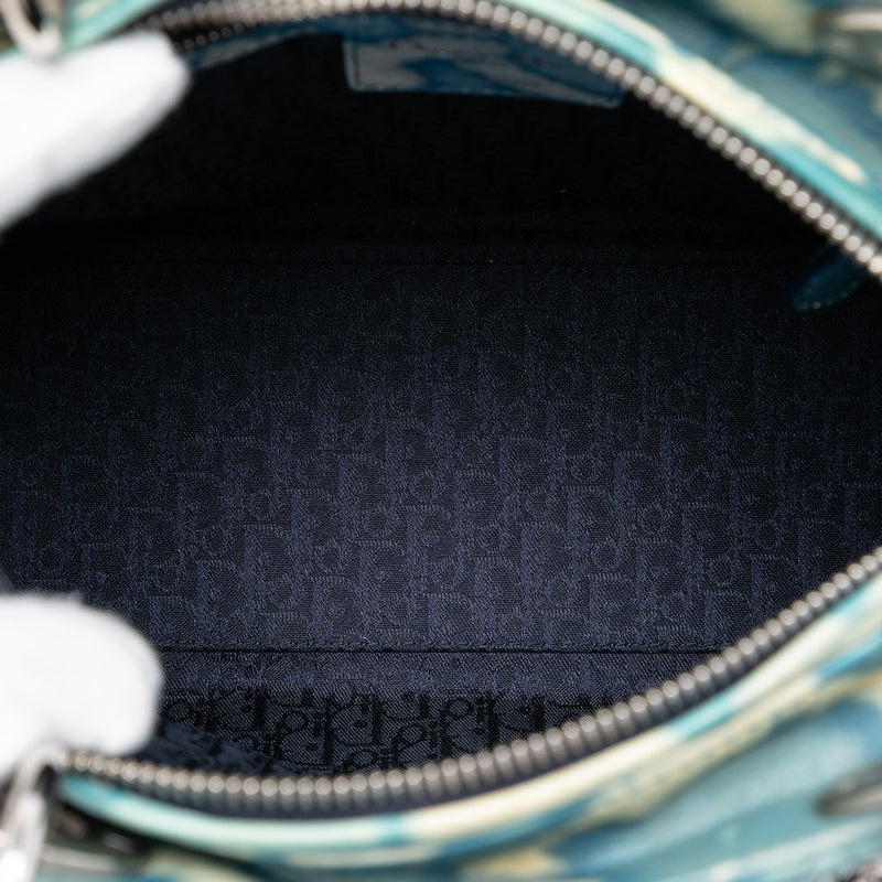 Medium Calfskin Tie Dye Print Lady Dior - Image 4