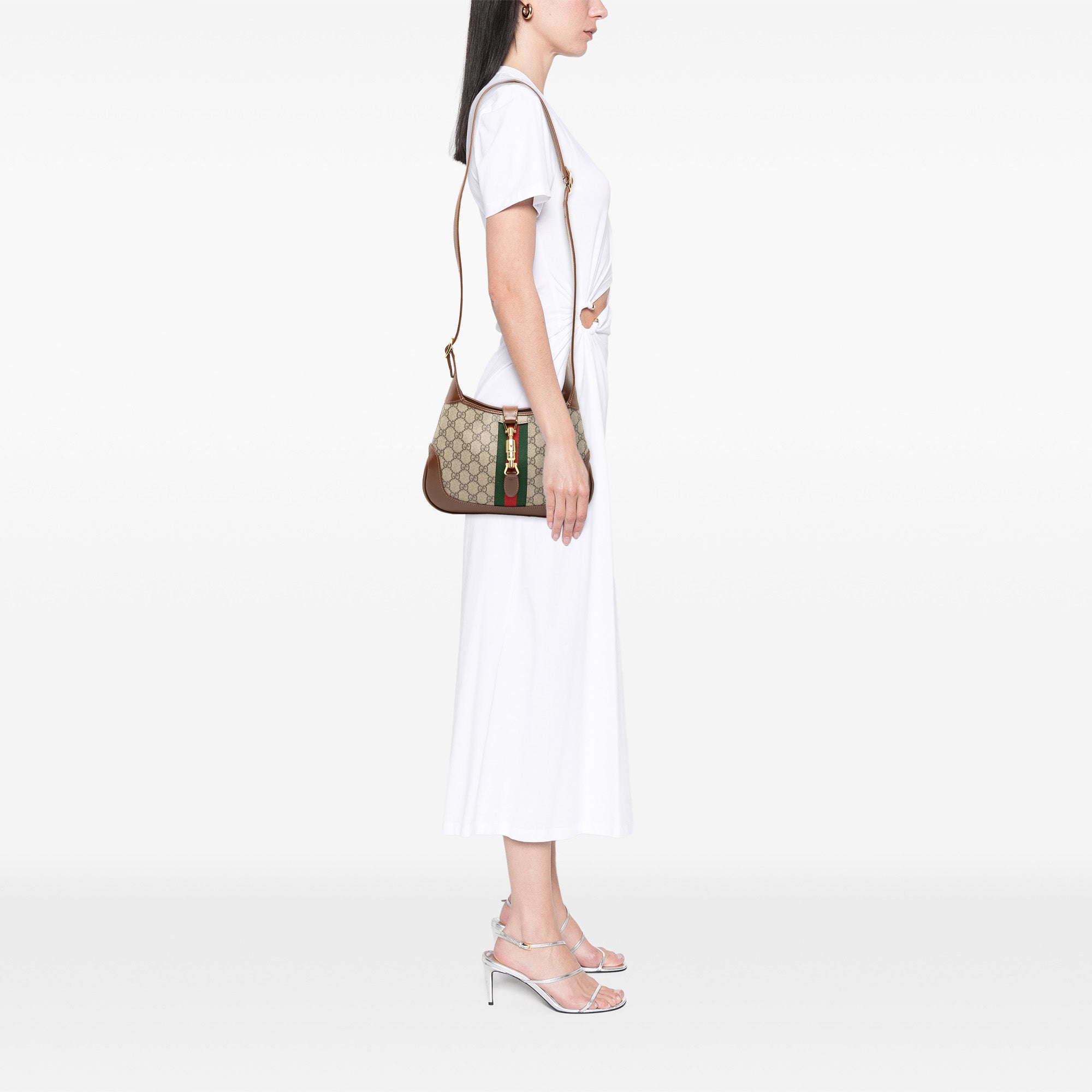Small GG Supreme Web Jackie 1961 Crossbody - Image 7