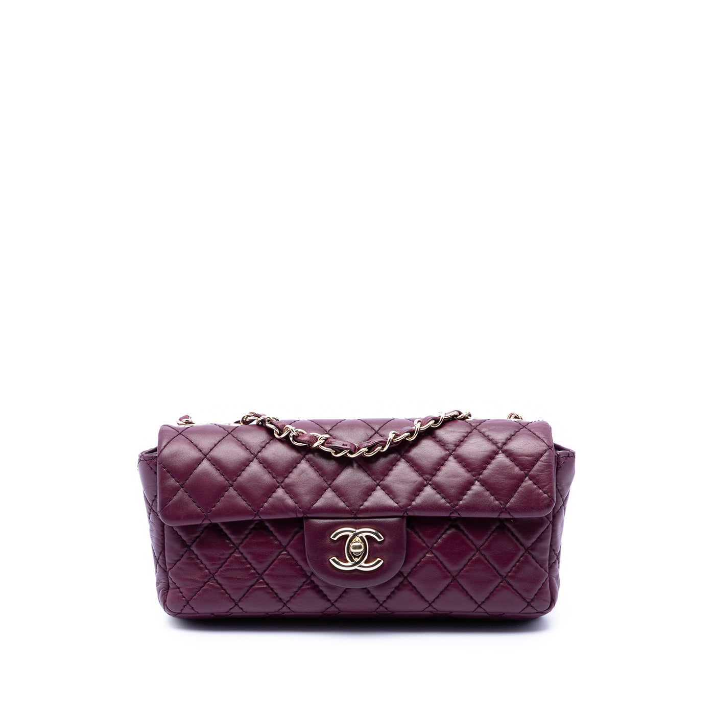 Classic Lambskin East West Single Flap - Image 1