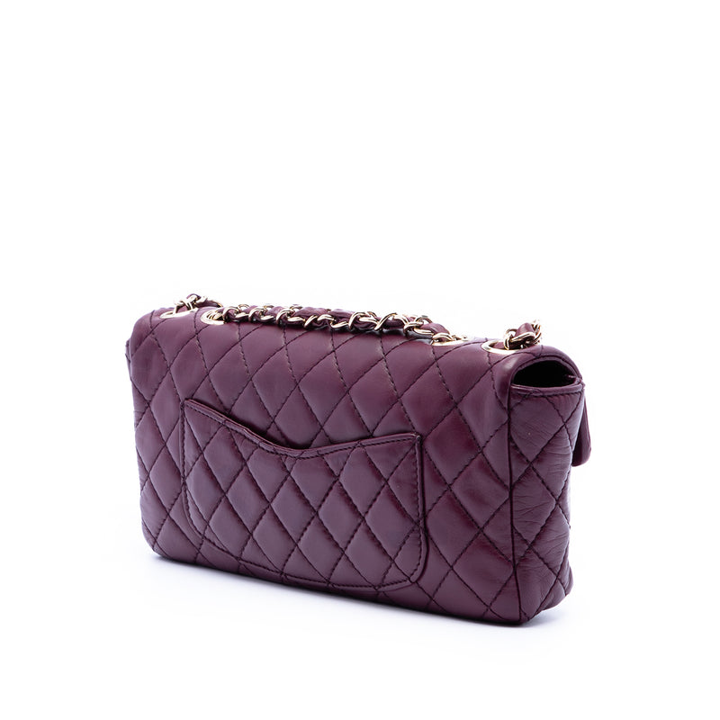 Classic Lambskin East West Single Flap - Image 2