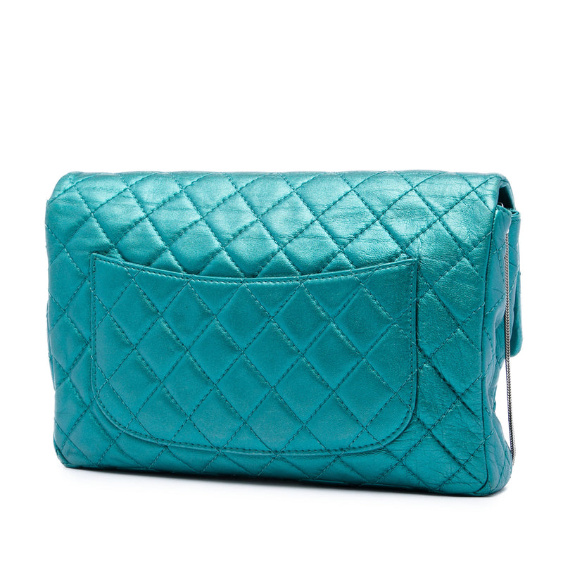Quilted Metallic Calfskin Reissue 2.55 Flap 226 - Image 2