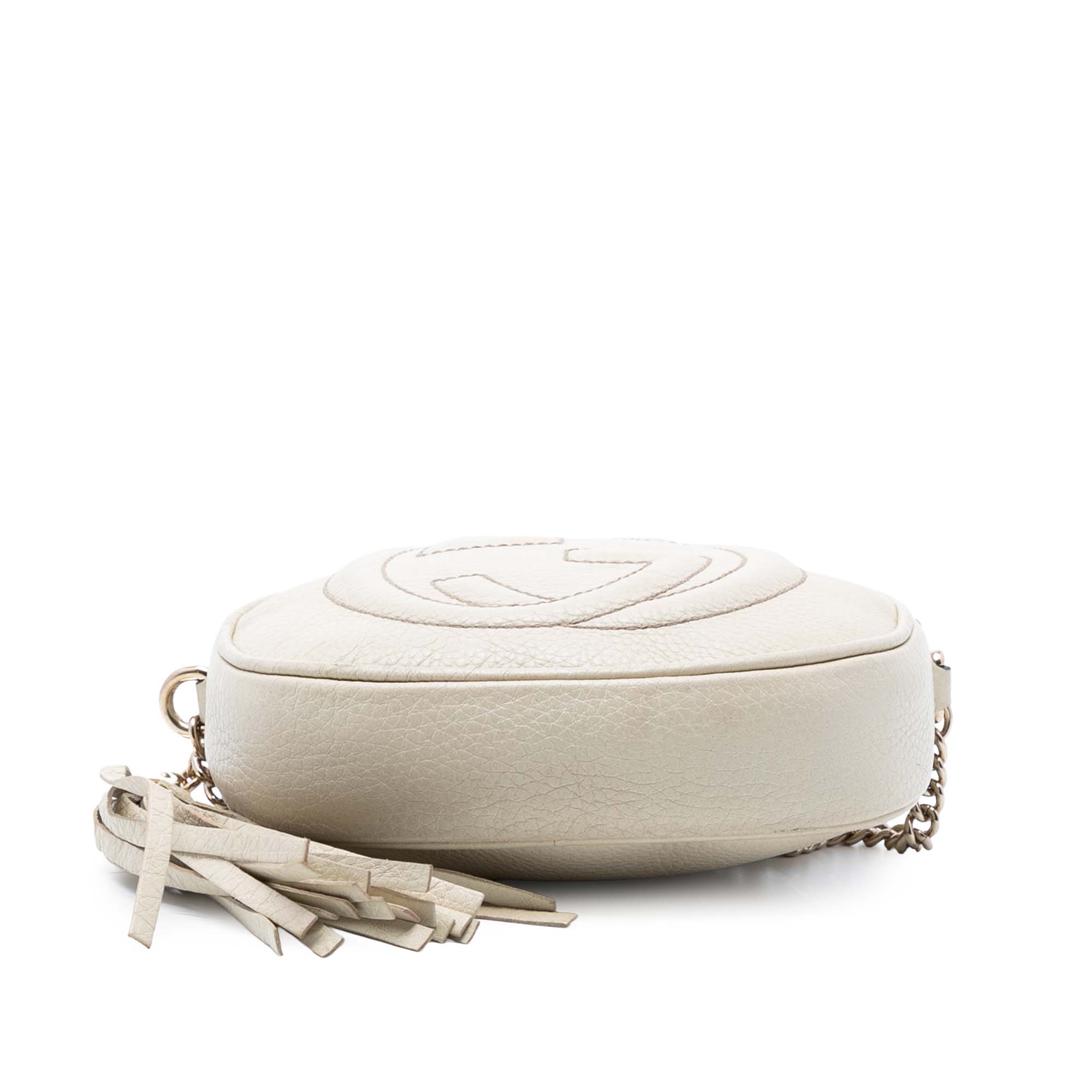 Mini Pebbled Calfskin Soho Chain Crossbody - Image 3