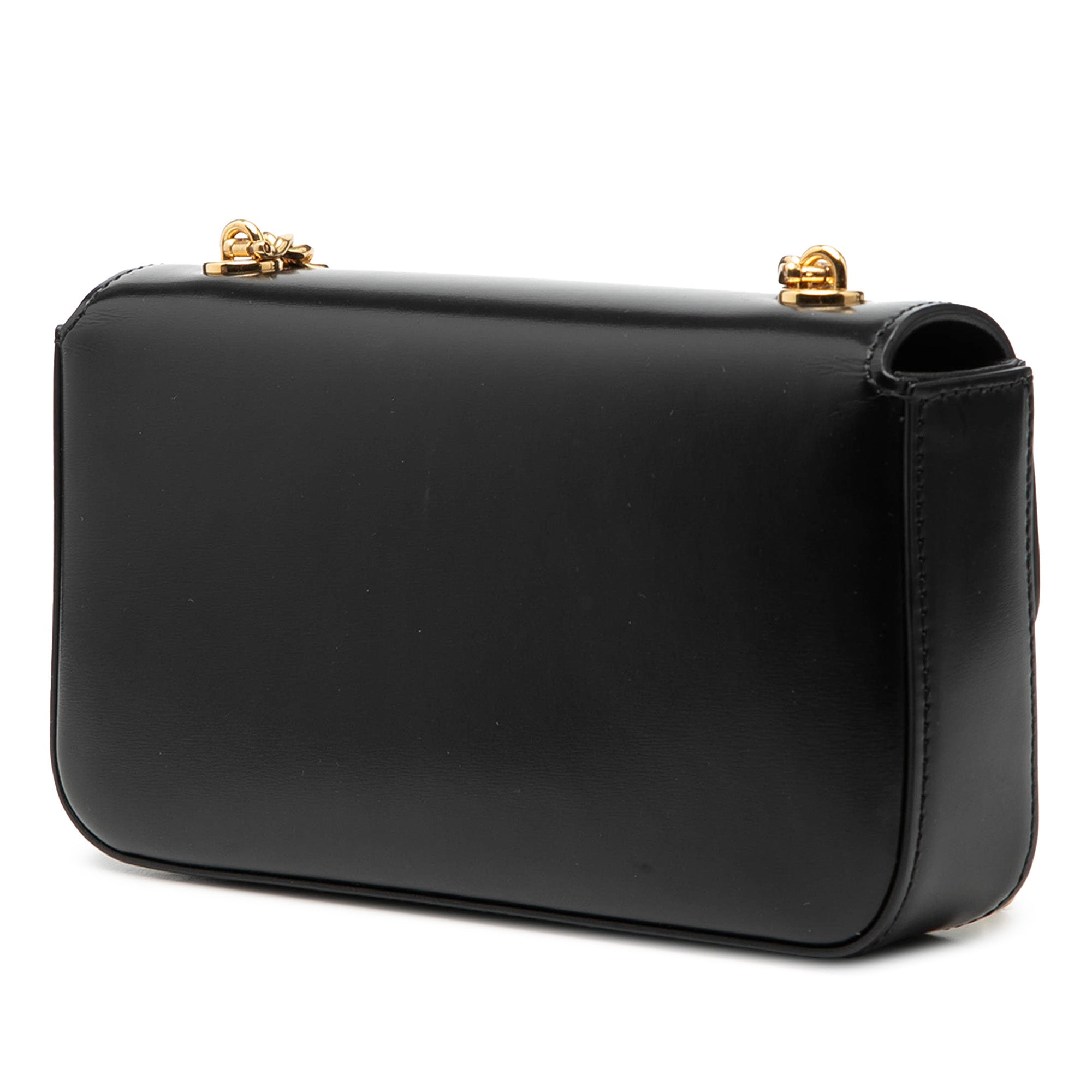 Smooth Calfskin Cuir Triomphe Chain Shoulder Bag - Image 2