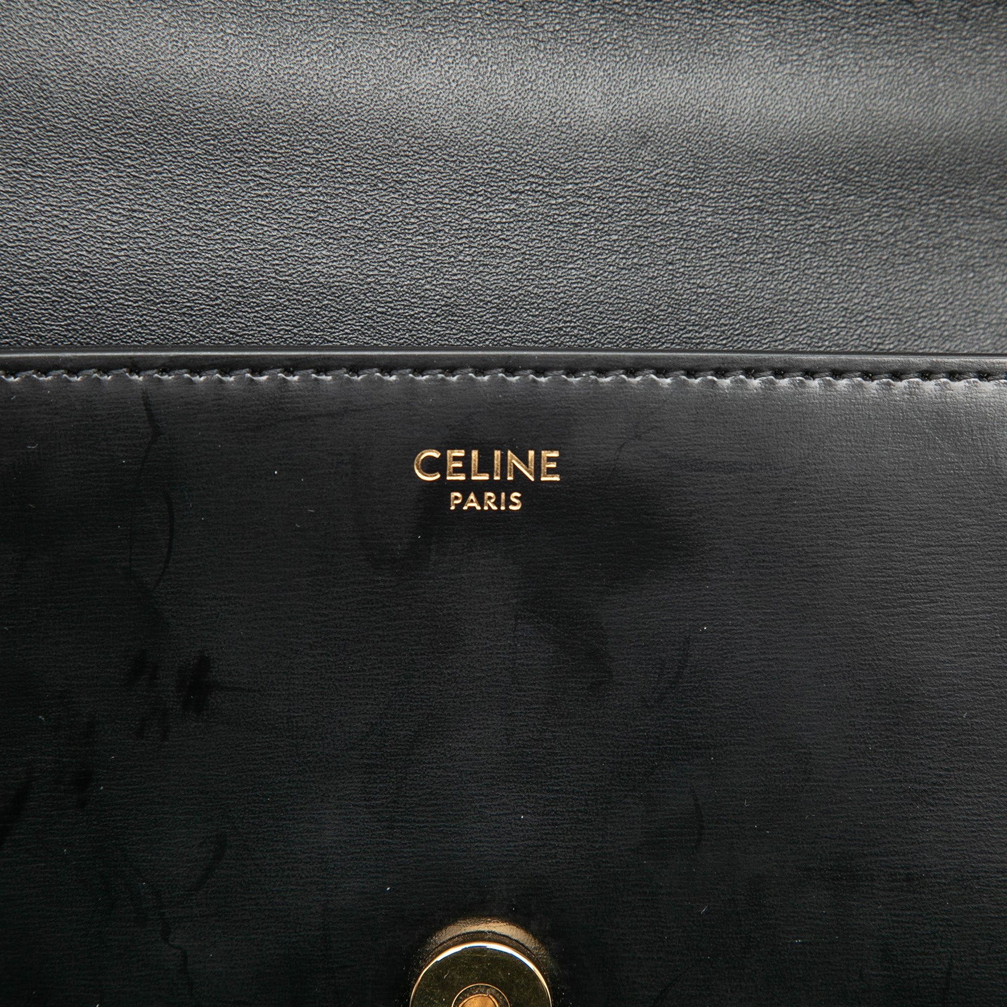 Smooth Calfskin Cuir Triomphe Chain Shoulder Bag - Image 5